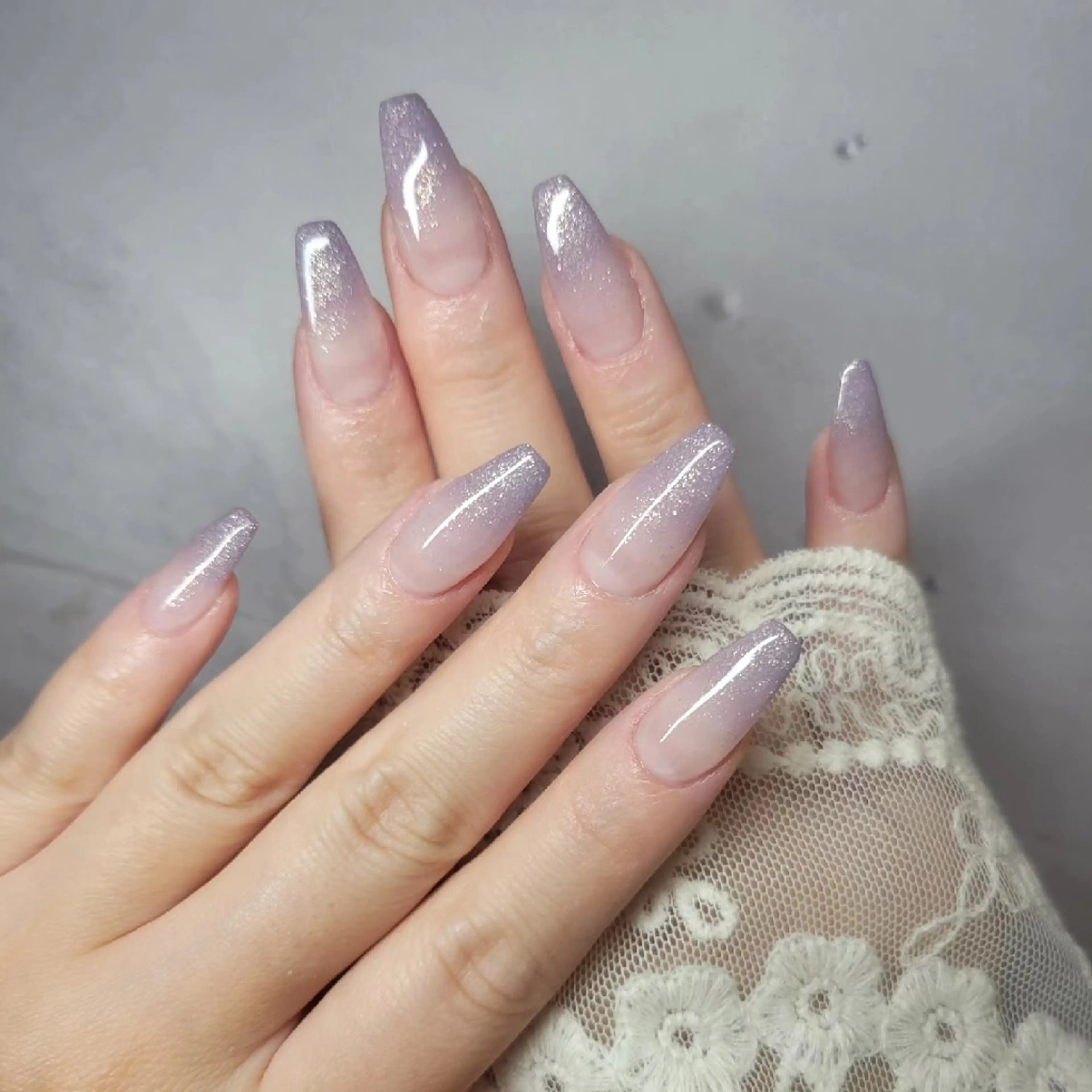 ネイル パープル シンプルネイル Nail salon Coco【溝の口駅】のネイルデザイン