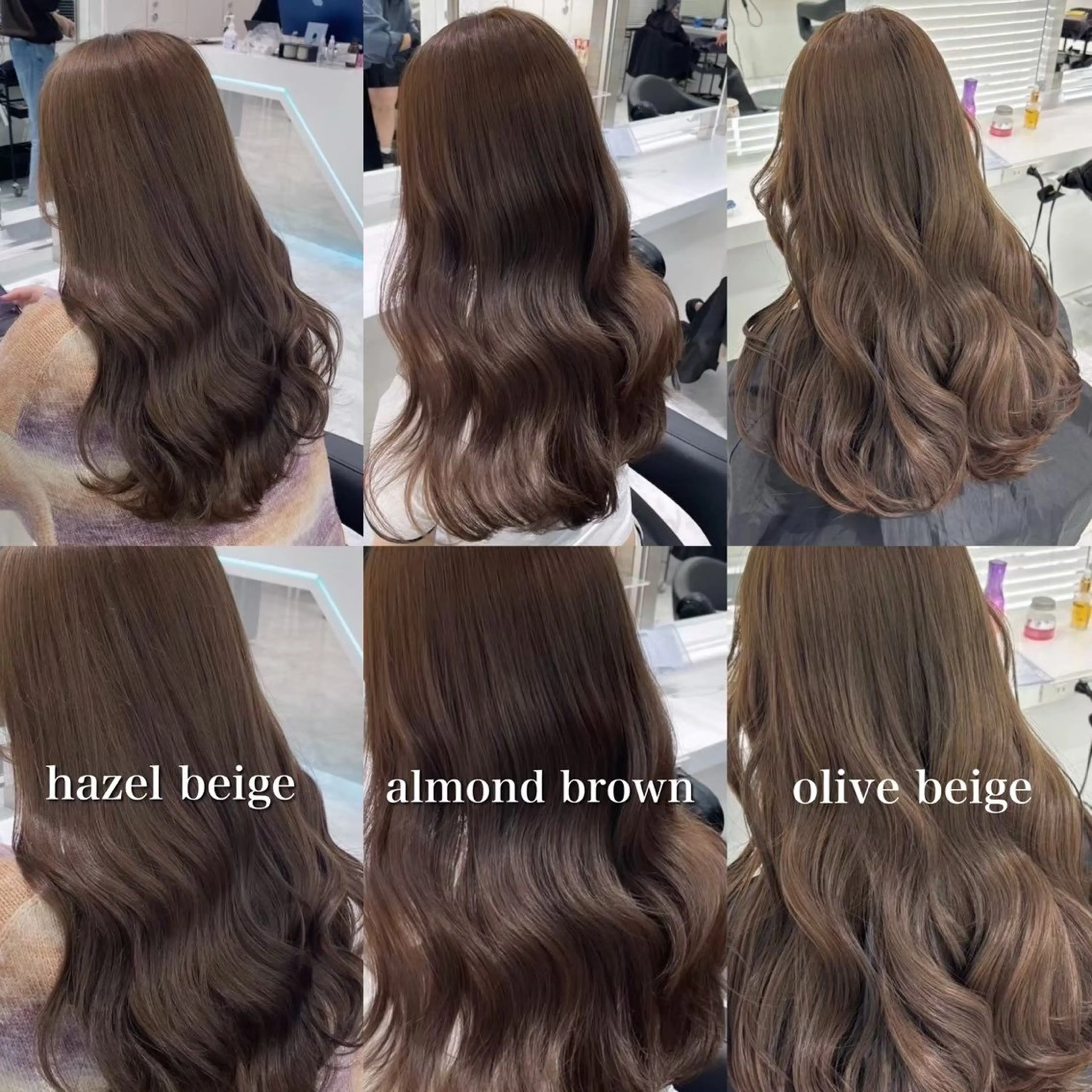 カラー ヘアカラー トリートメント 🤍透明感ブラウン himi🤍のヘアスタイル