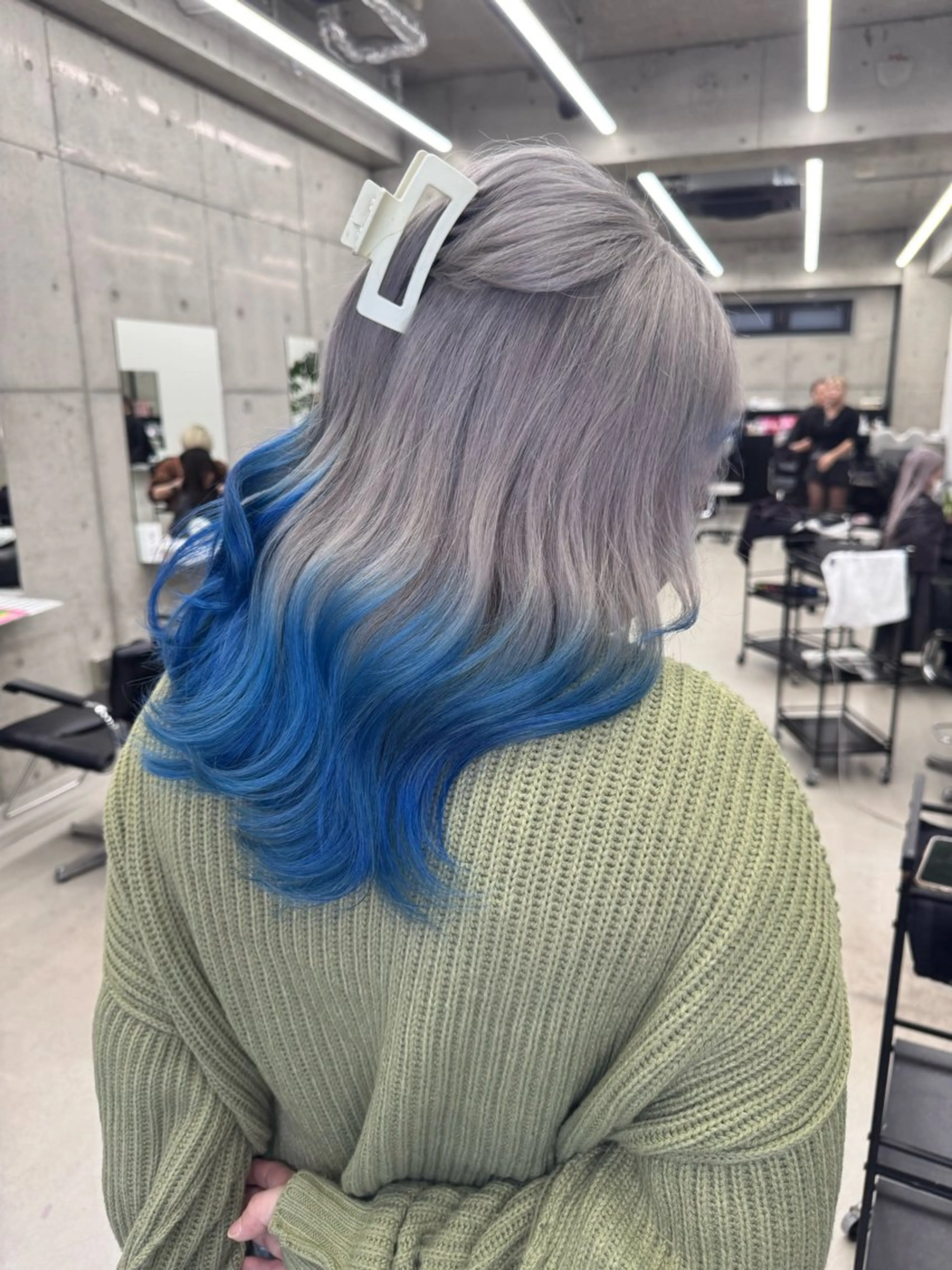 カラー ヘアカラー 和木坂 日美のヘアスタイル