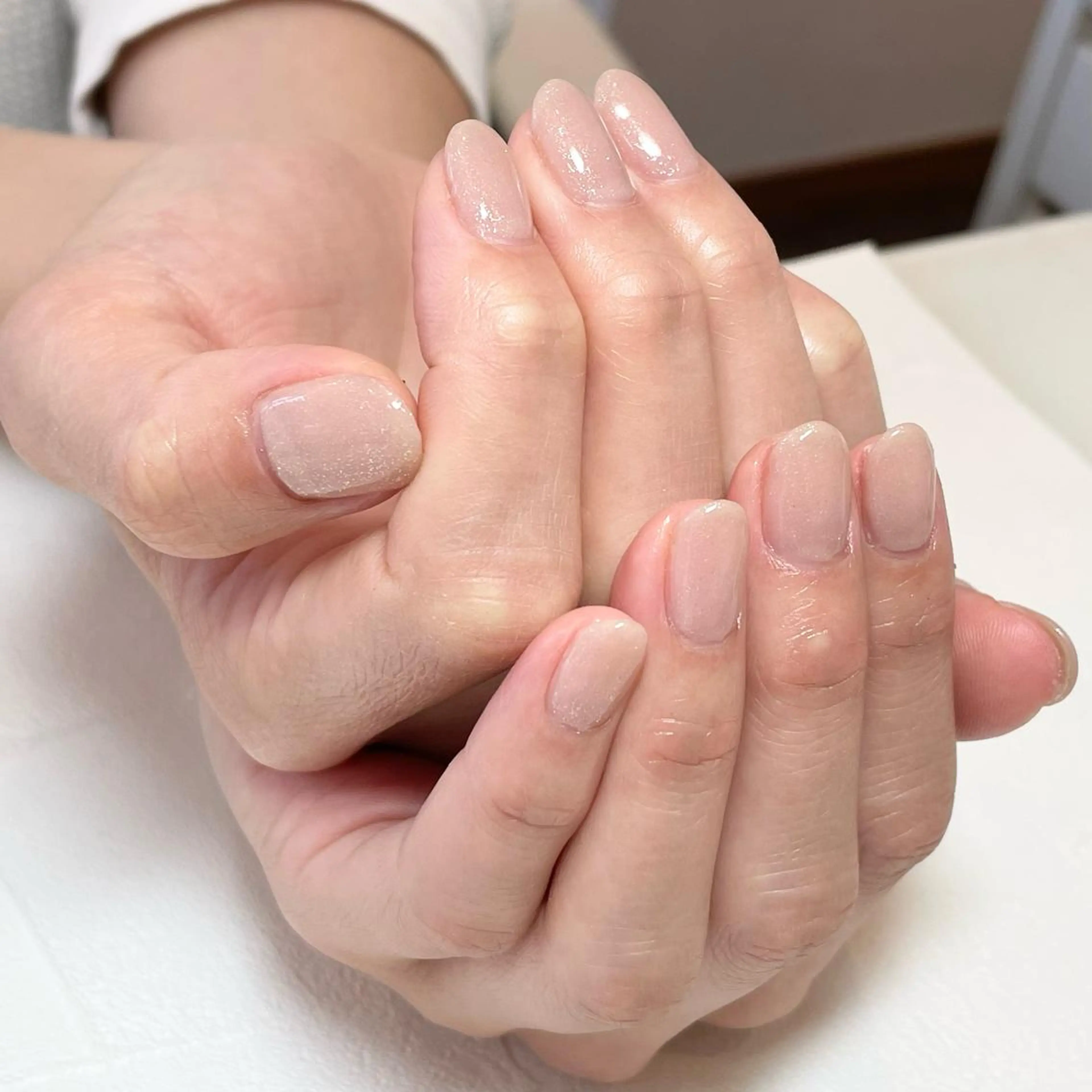 ネイル ワンカラーネイル CHOUETTE Shioriのネイルデザイン