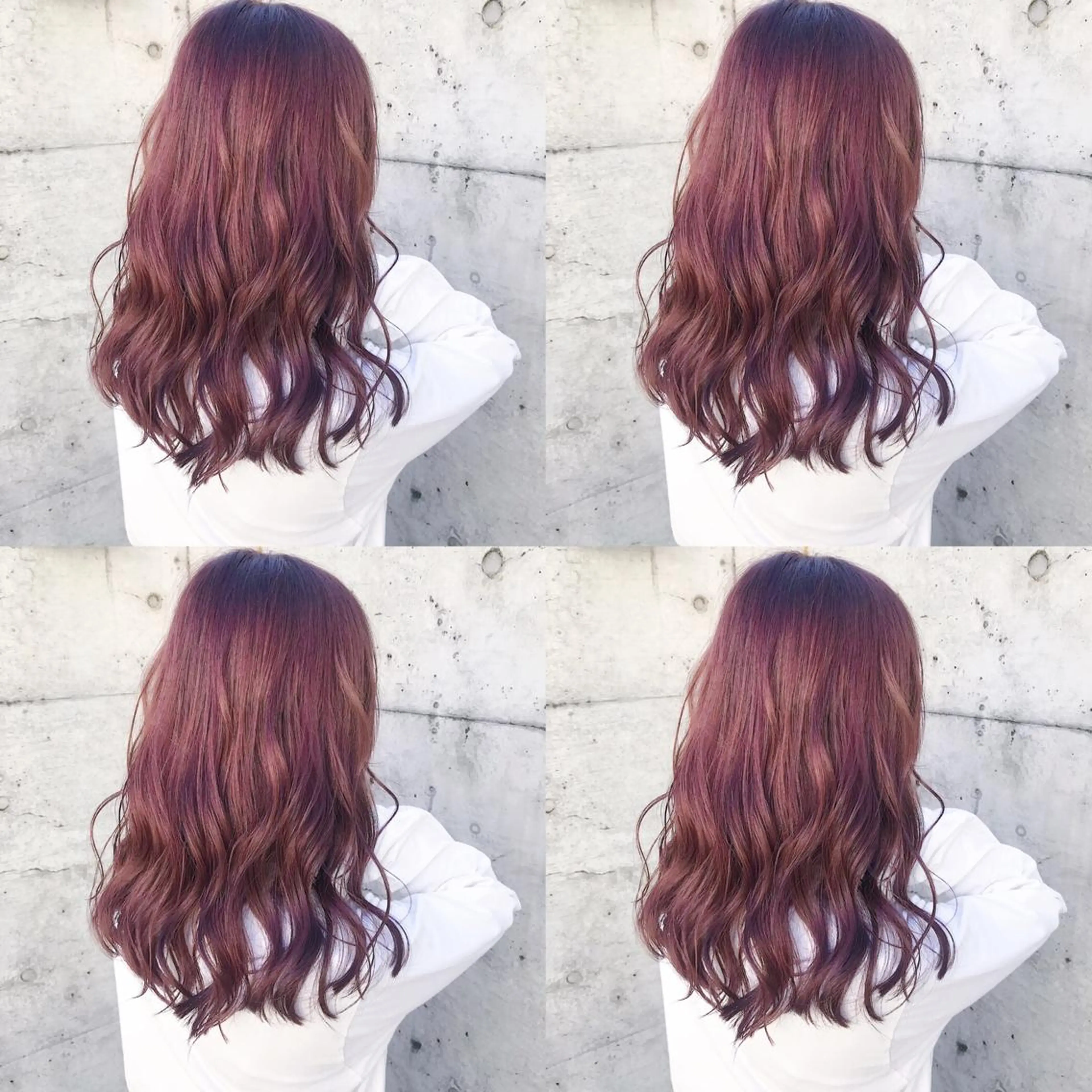 セミロング カラー ヘアアレンジ ヘアカラー トリートメント TAKUMAブリーチ /切りっぱなし🪽のヘアスタイル