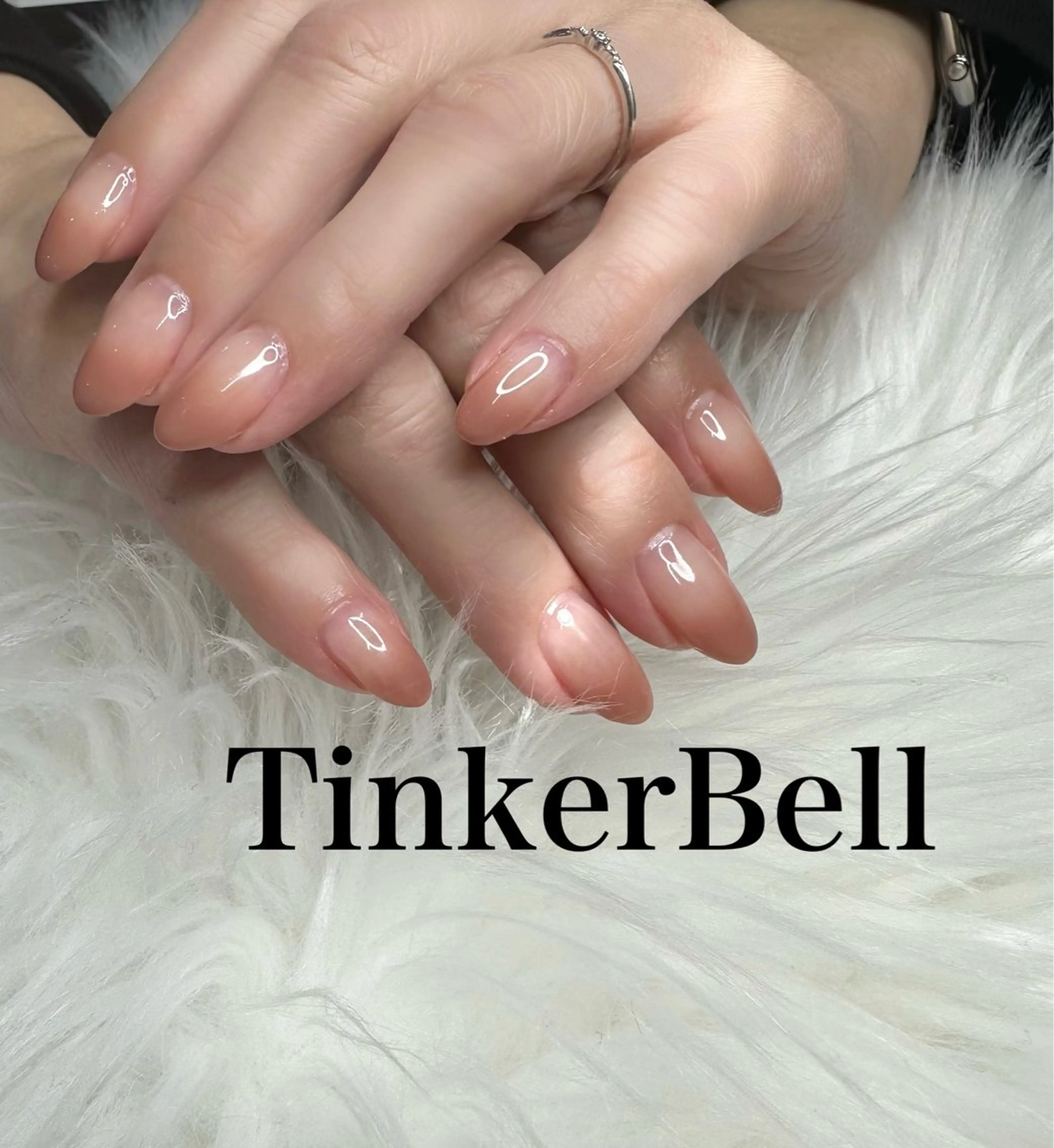 ネイル グラデーション ハンドネイル Tinker Bellのネイルデザイン