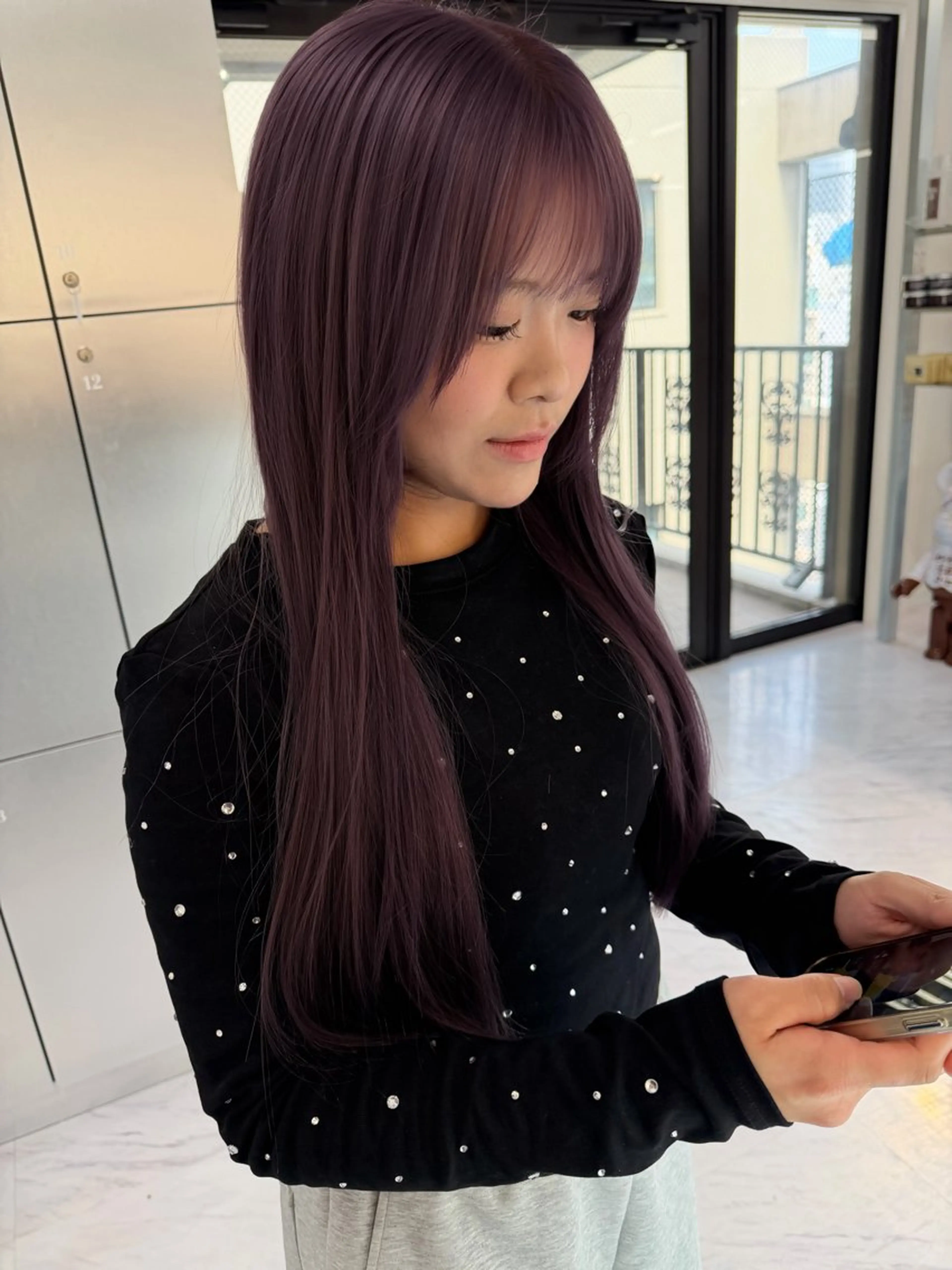 ロング カラー ベージュカラー ブリーチ ケアブリーチ デザインカラー ダブルカラー ヘアカラー トリートメント TATSUブリーチ/ ミルクティーベージュのヘアスタイル