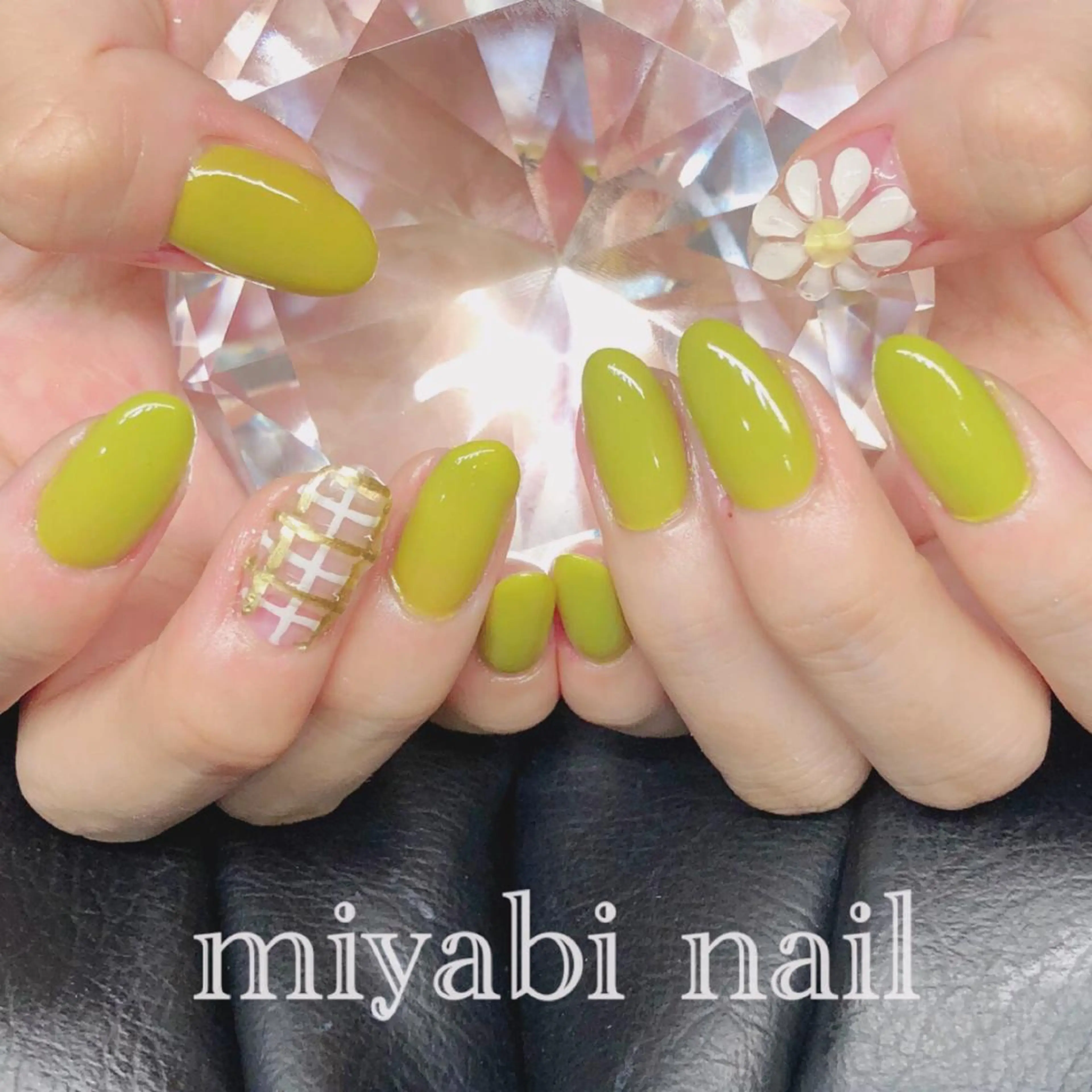 ネイル アートネイル フラワーネイル ジェルネイル 韓国ネイル 持ち込み ハンドネイル miyabi nail 桂川駅近くのネイルデザイン