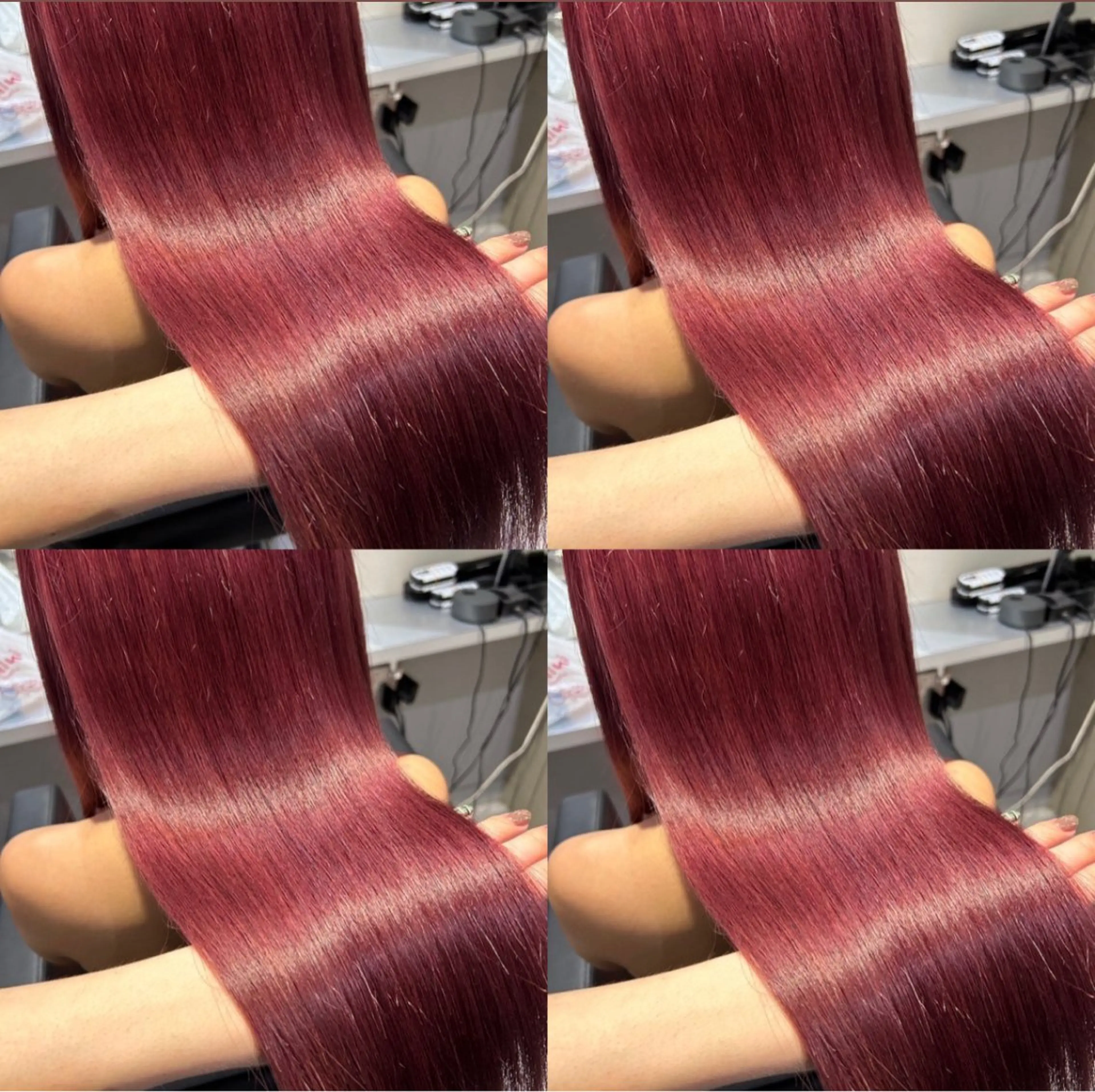 ロング カラー カット ヘアカラー トリートメント 髪質改善 /絹髪🫧ゆたかのヘアスタイル