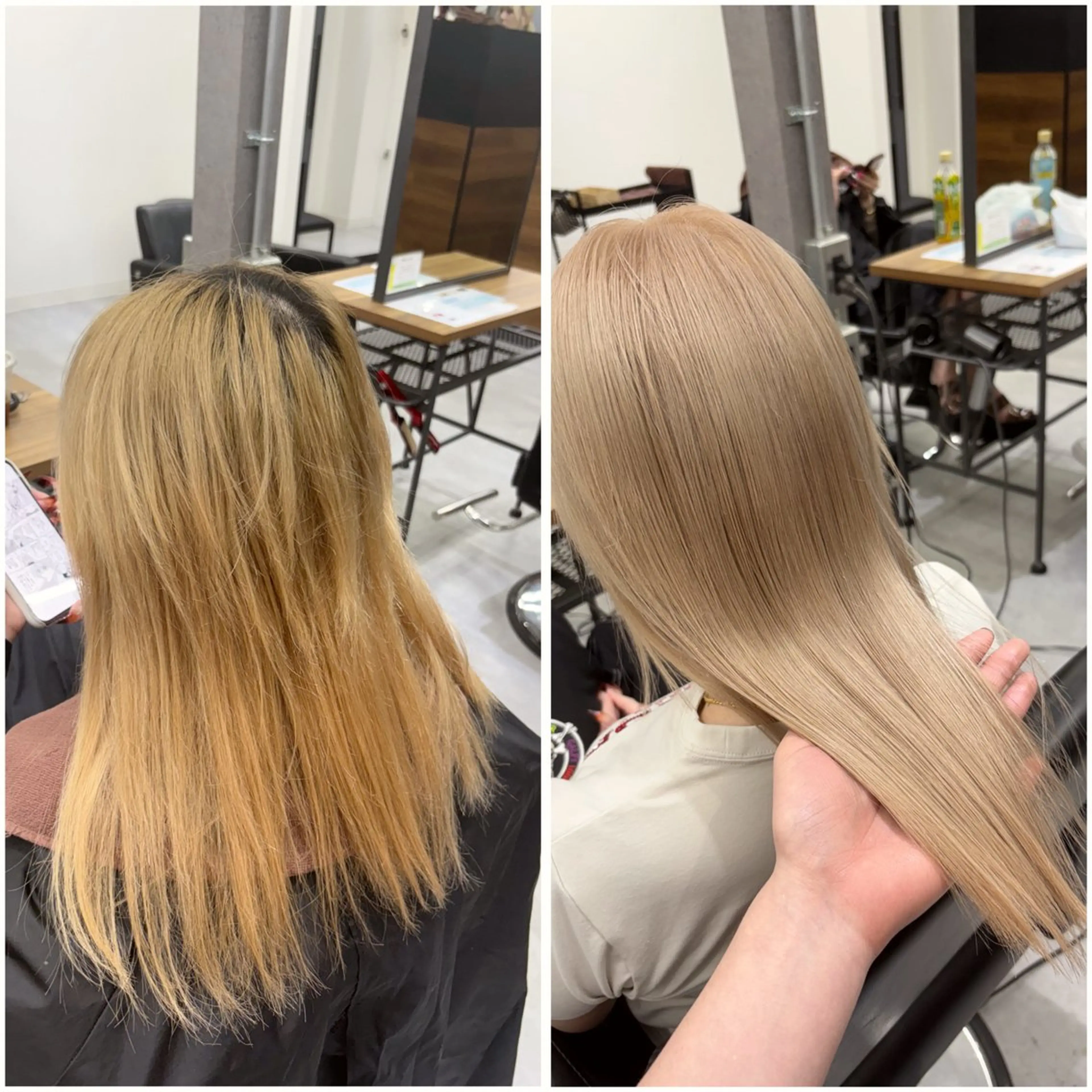 カラー ベージュカラー デザインカラー ハイライトカラー ハイトーンカラー インナーカラー SHUNTA✨ NEXT/ブリーチのヘアスタイル