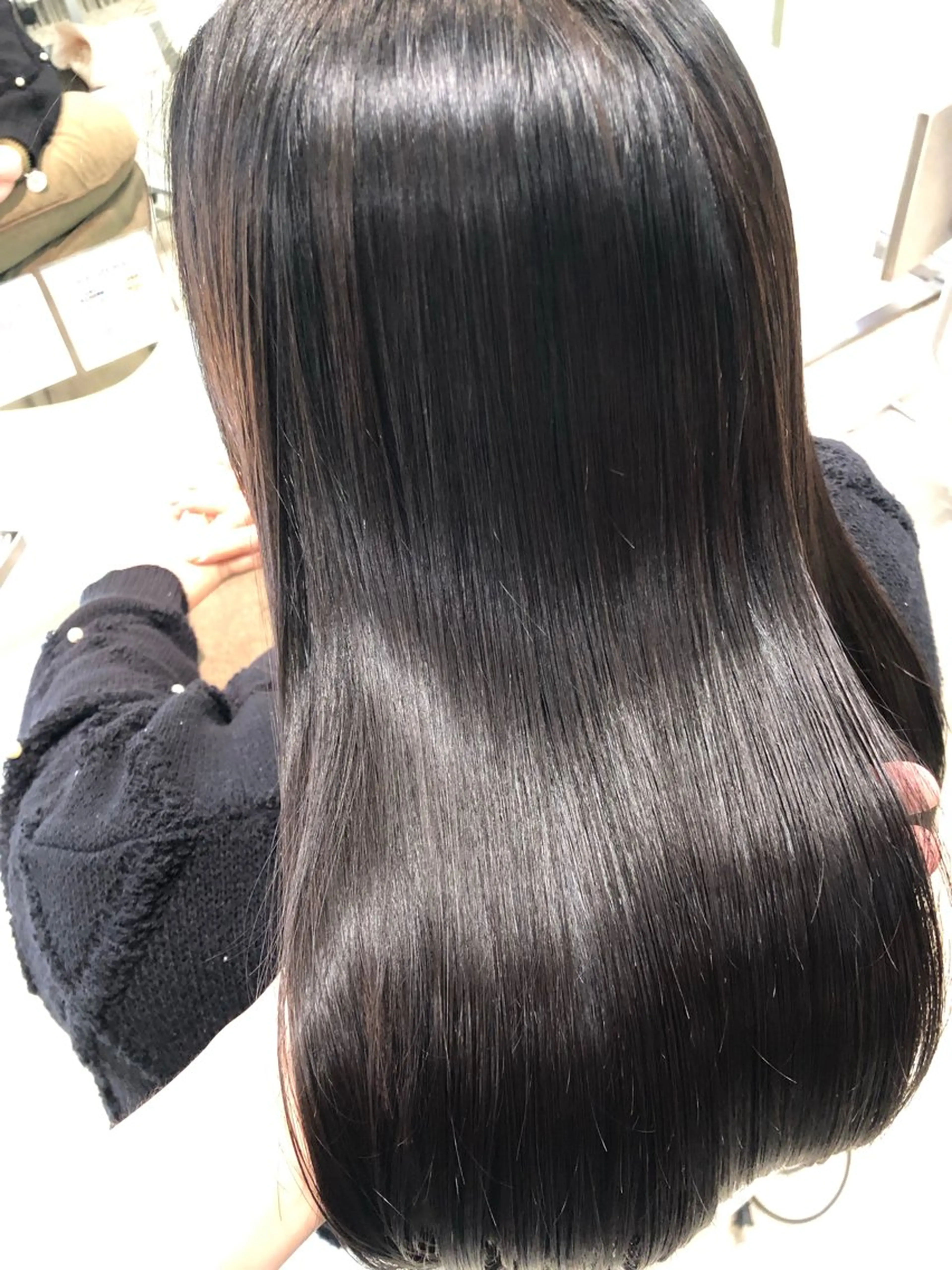 ロング くせ毛 髪質改善 縮毛矯正 縮毛矯正 トリートメント 門田 恭弥のヘアスタイル