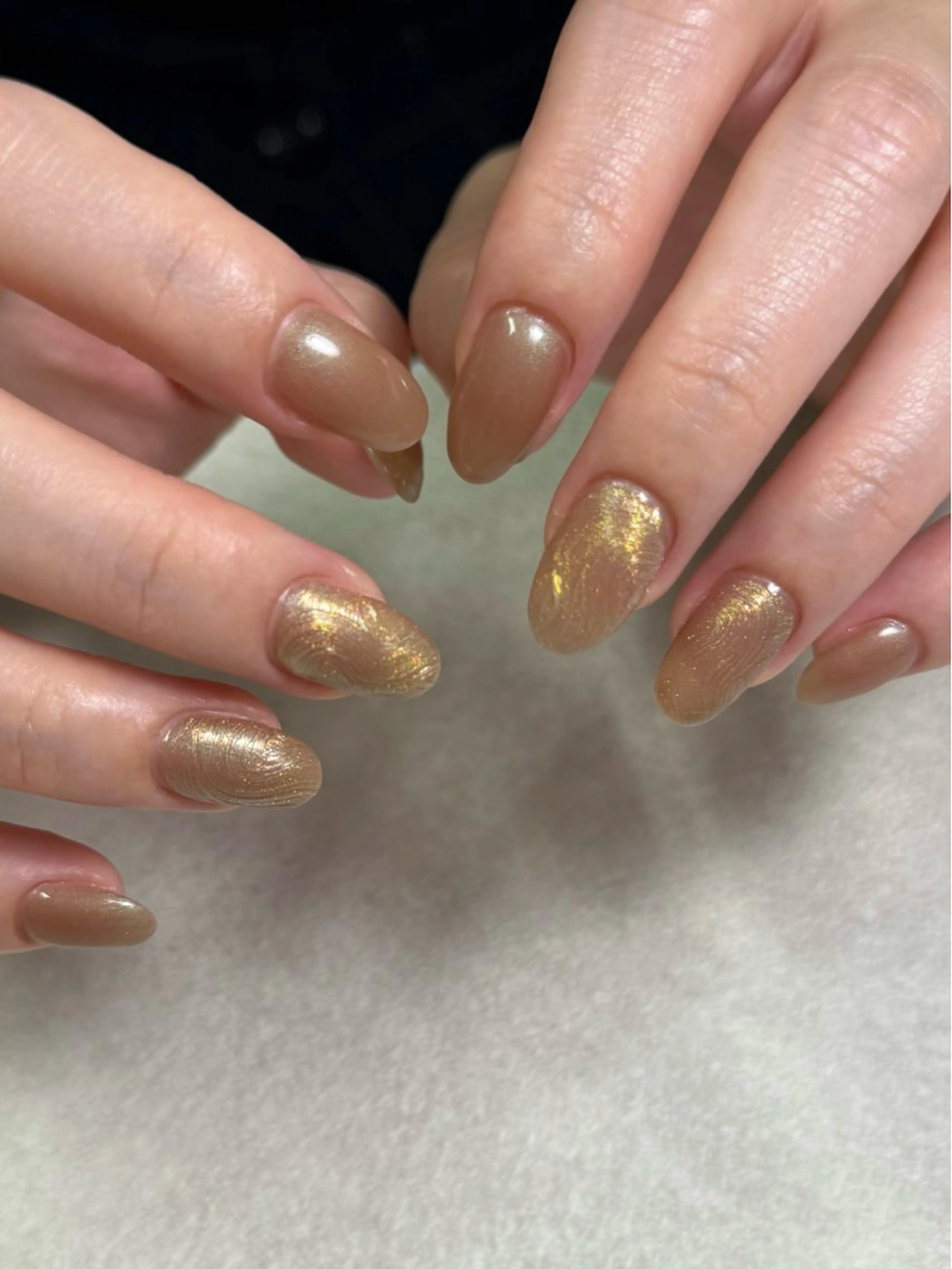 ネイル ニュアンスネイル ぷっくりネイル ハンドネイル Nail salon Genieのネイルデザイン