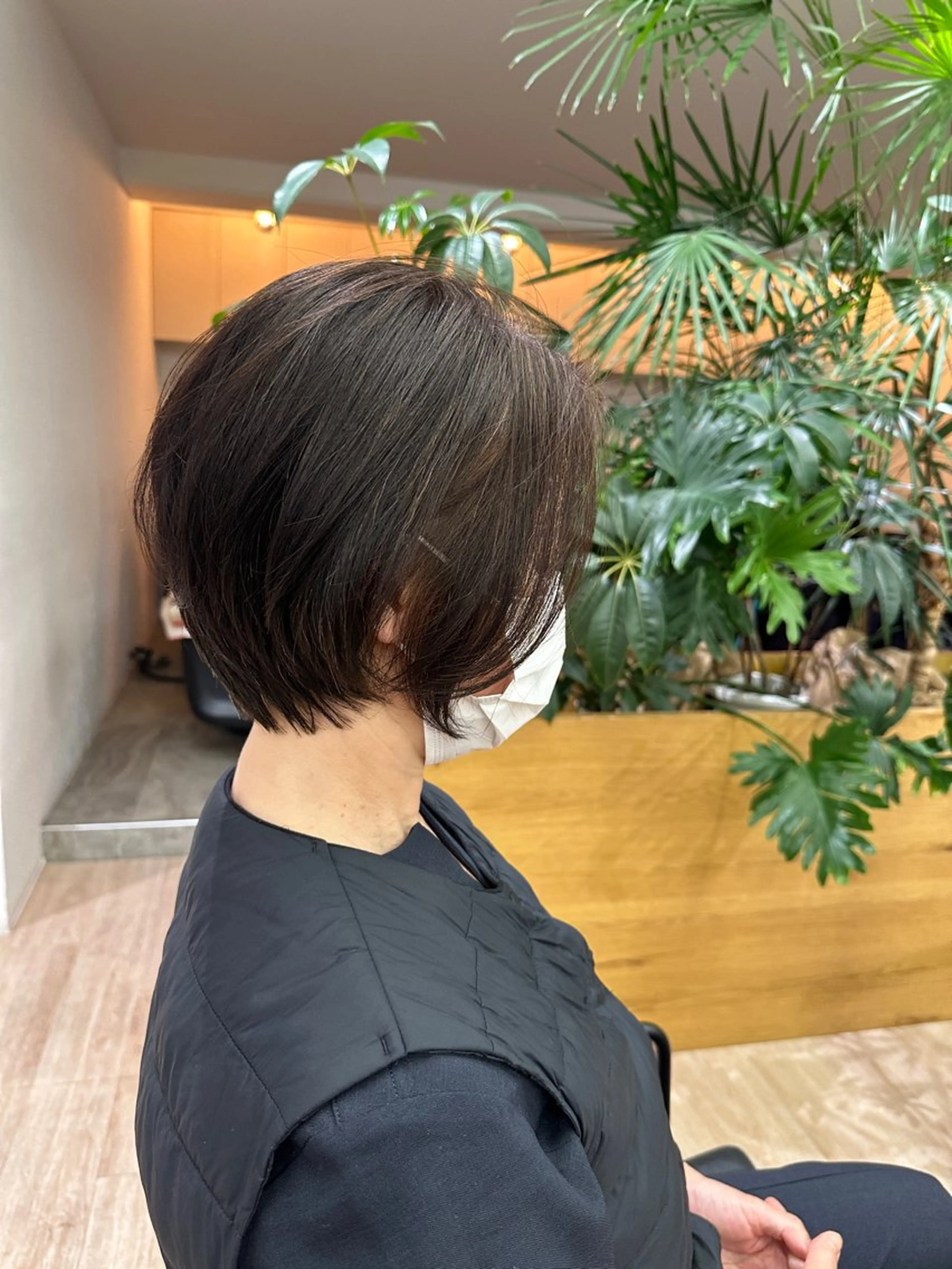 ショート 切りっぱなし/髪質 改善矯正/さやか🫧のヘアスタイル