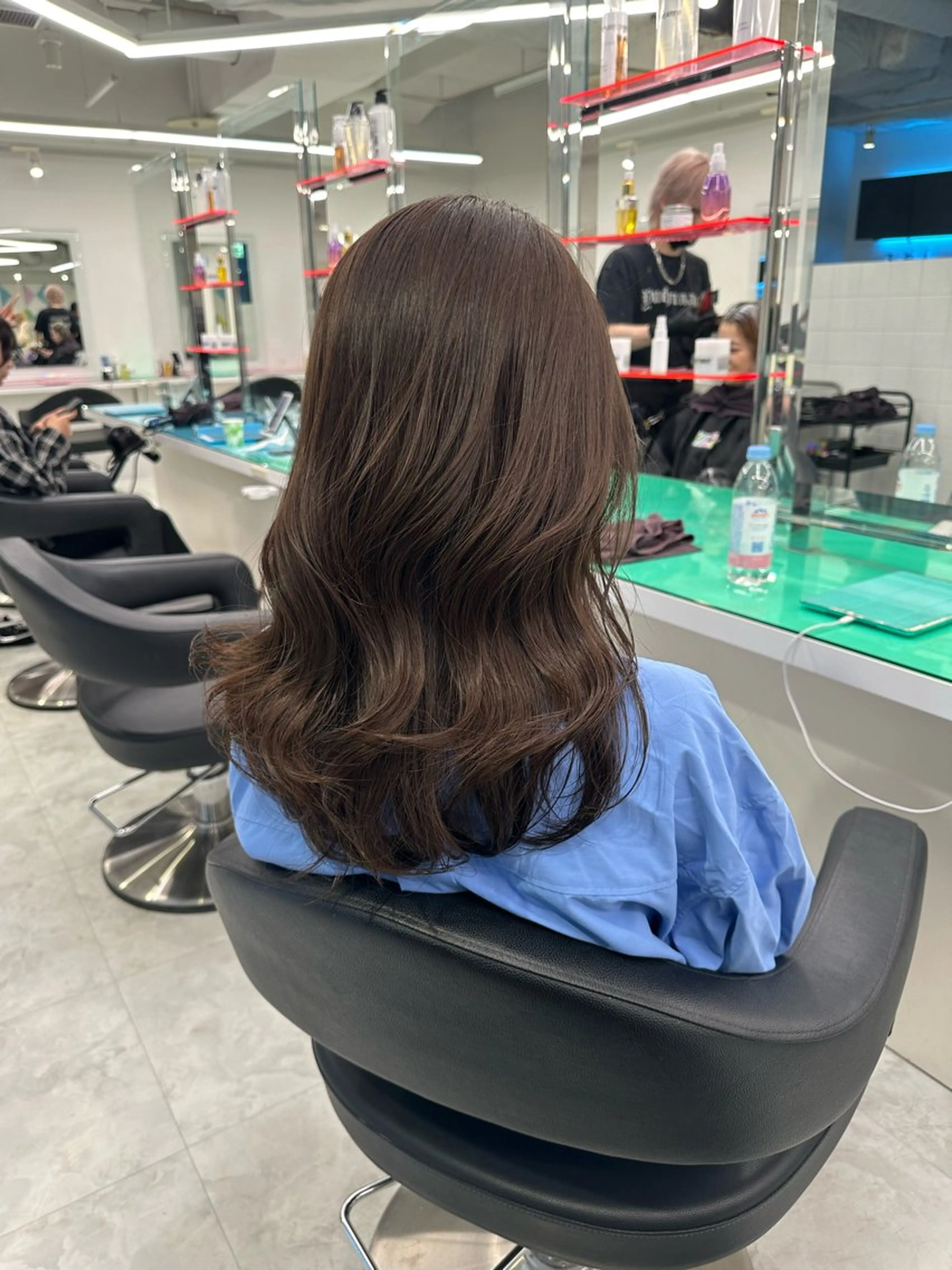 セミロング カラー ヘアアレンジ メンズ カット ヘアカラー トリートメント ヘッドスパ ヘアセット 🌈トレンドヘア 🌈WATARU🌈のヘアスタイル