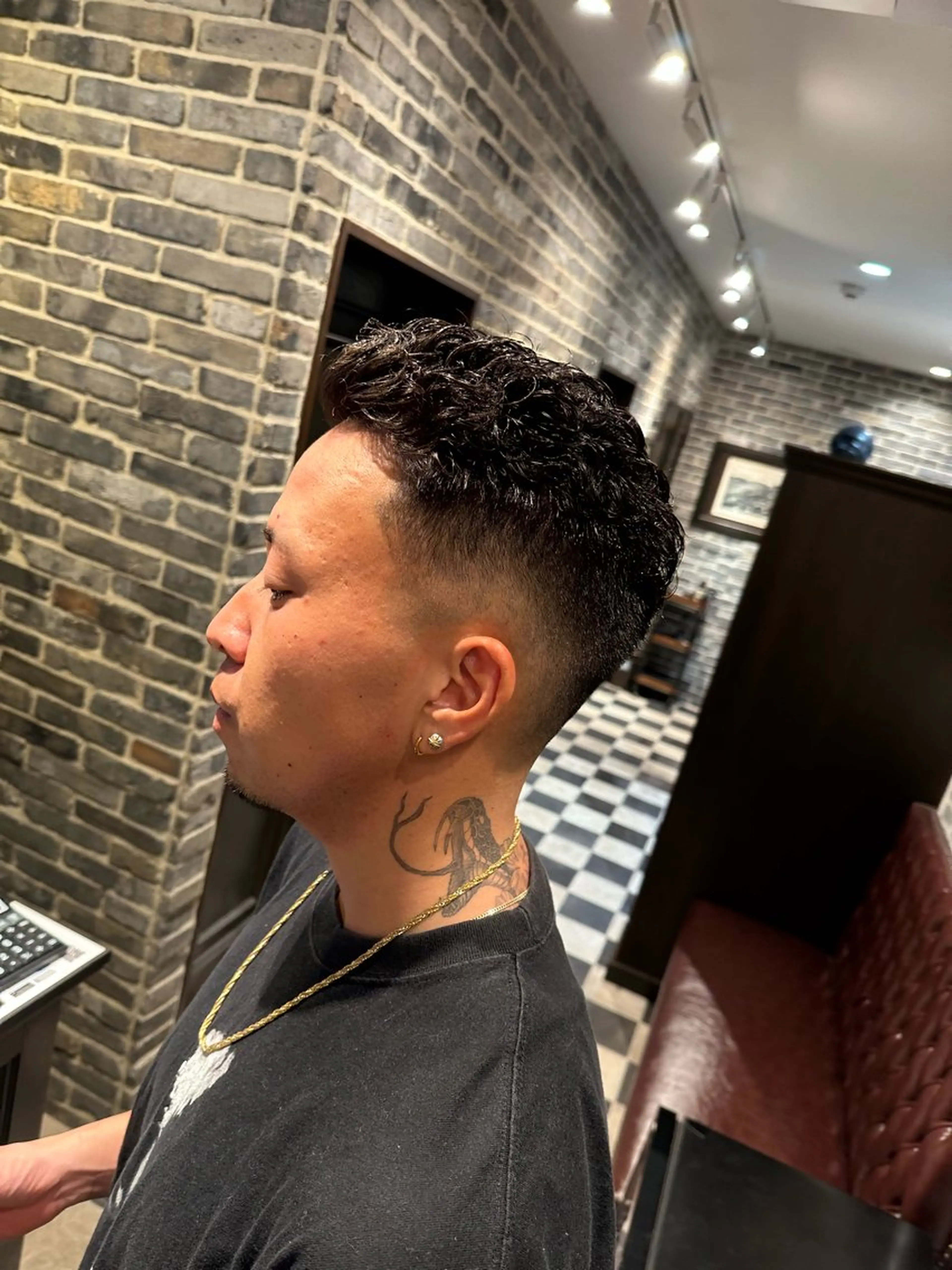 ショート パーマ 網代 日美樹のヘアスタイル