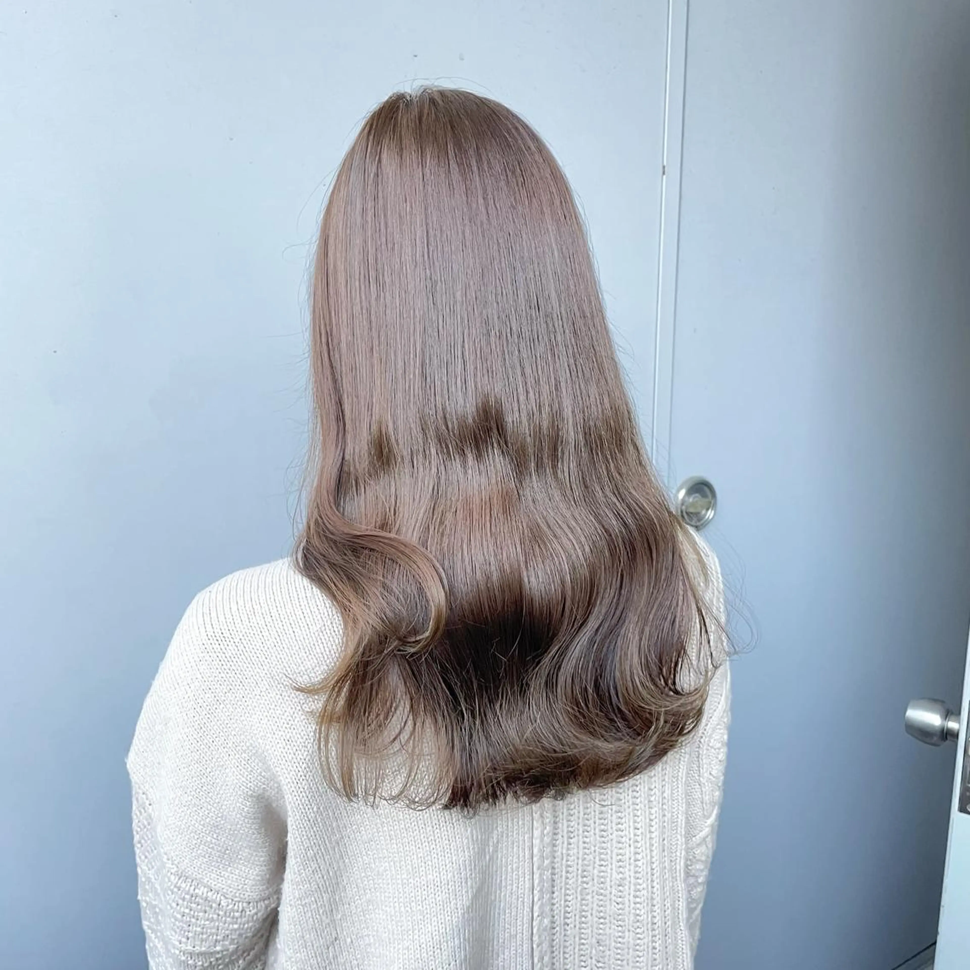 ロング カラー ヘアカラー トリートメント ヘアセット 赤み消しカラー 🍀JUNKIのヘアスタイル