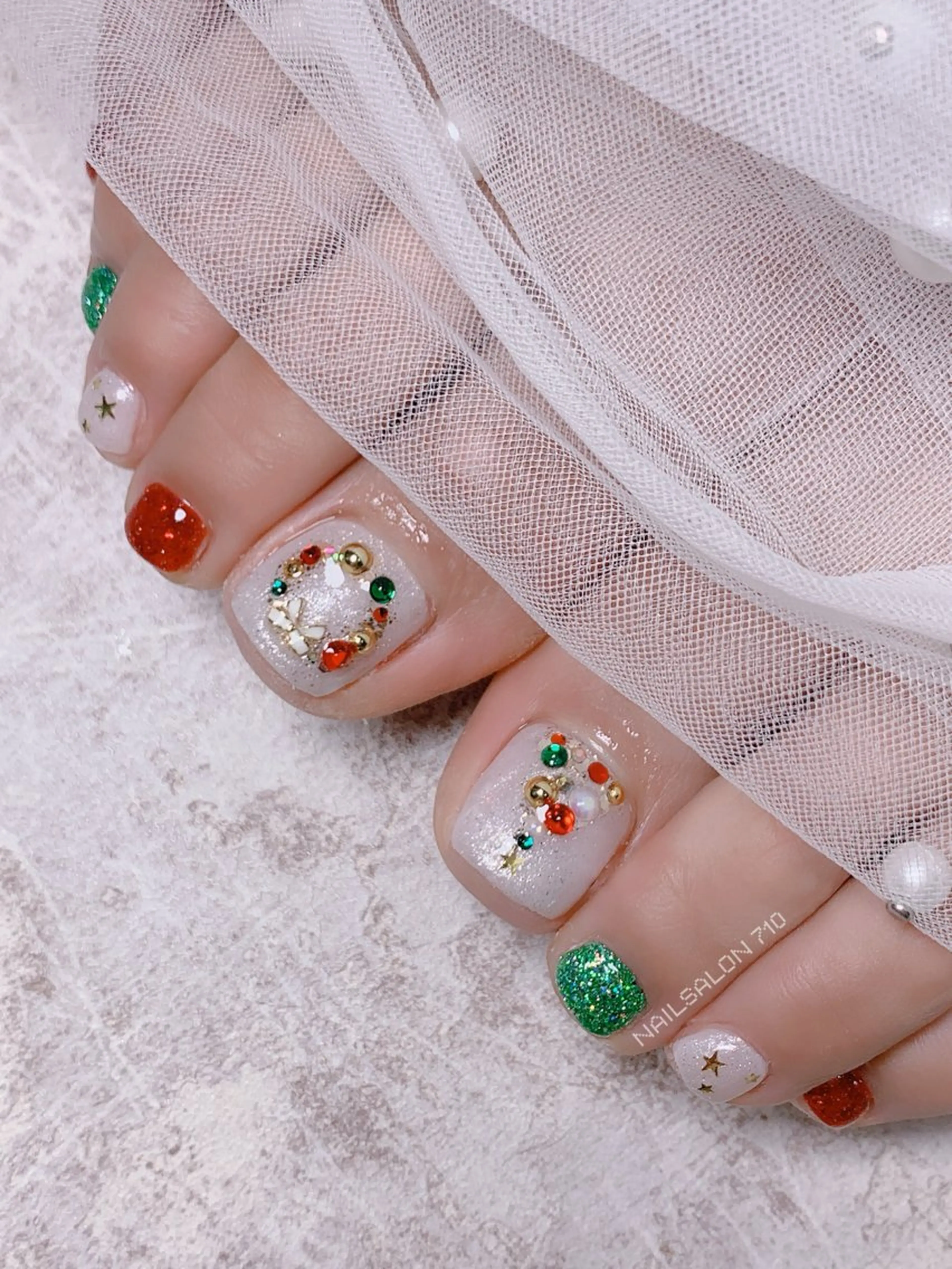 ネイル ハンドネイル フットネイル ナナイチゼロ I.Naoのネイルデザイン