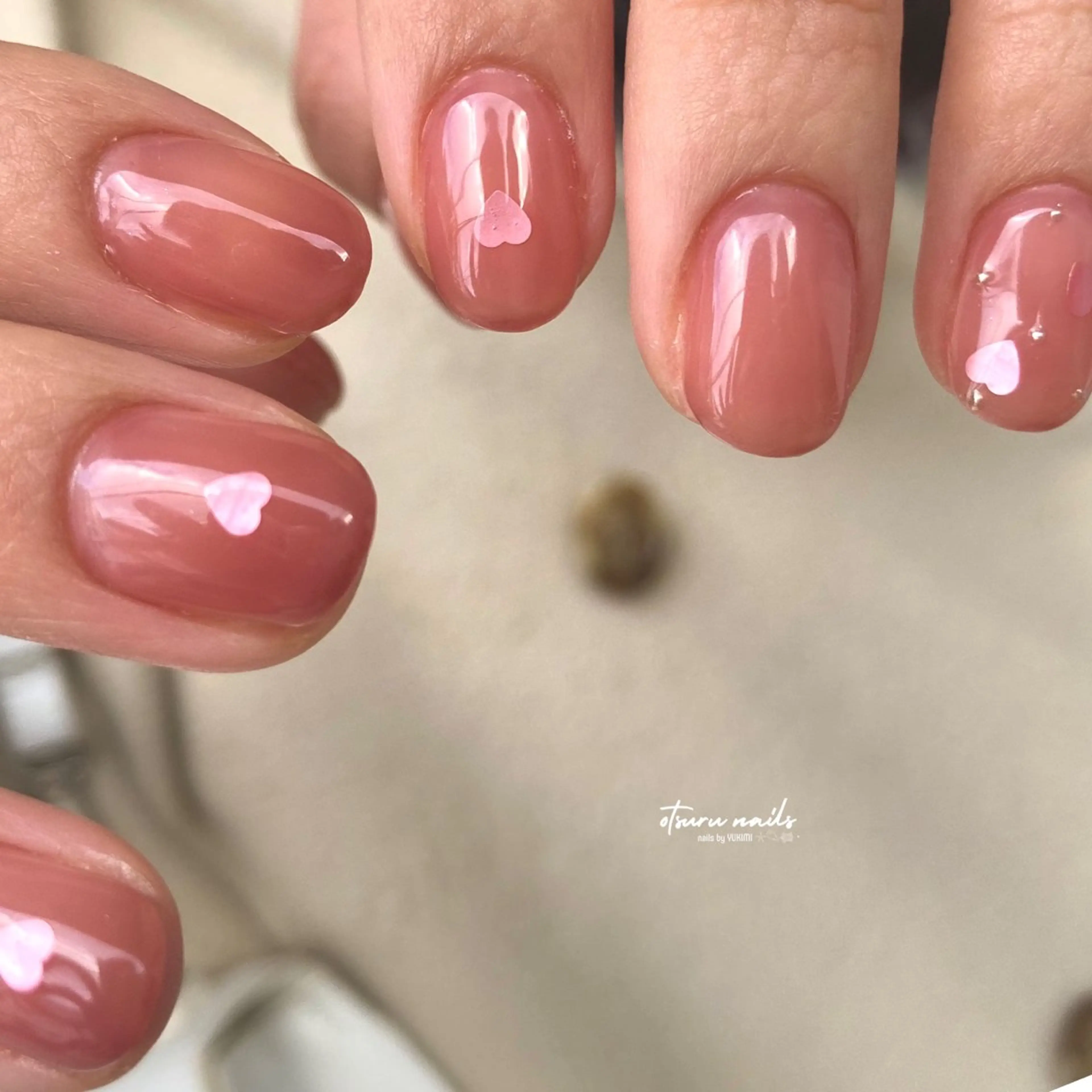 ネイル ハート otsurunail (オツルネイル)のネイルデザイン