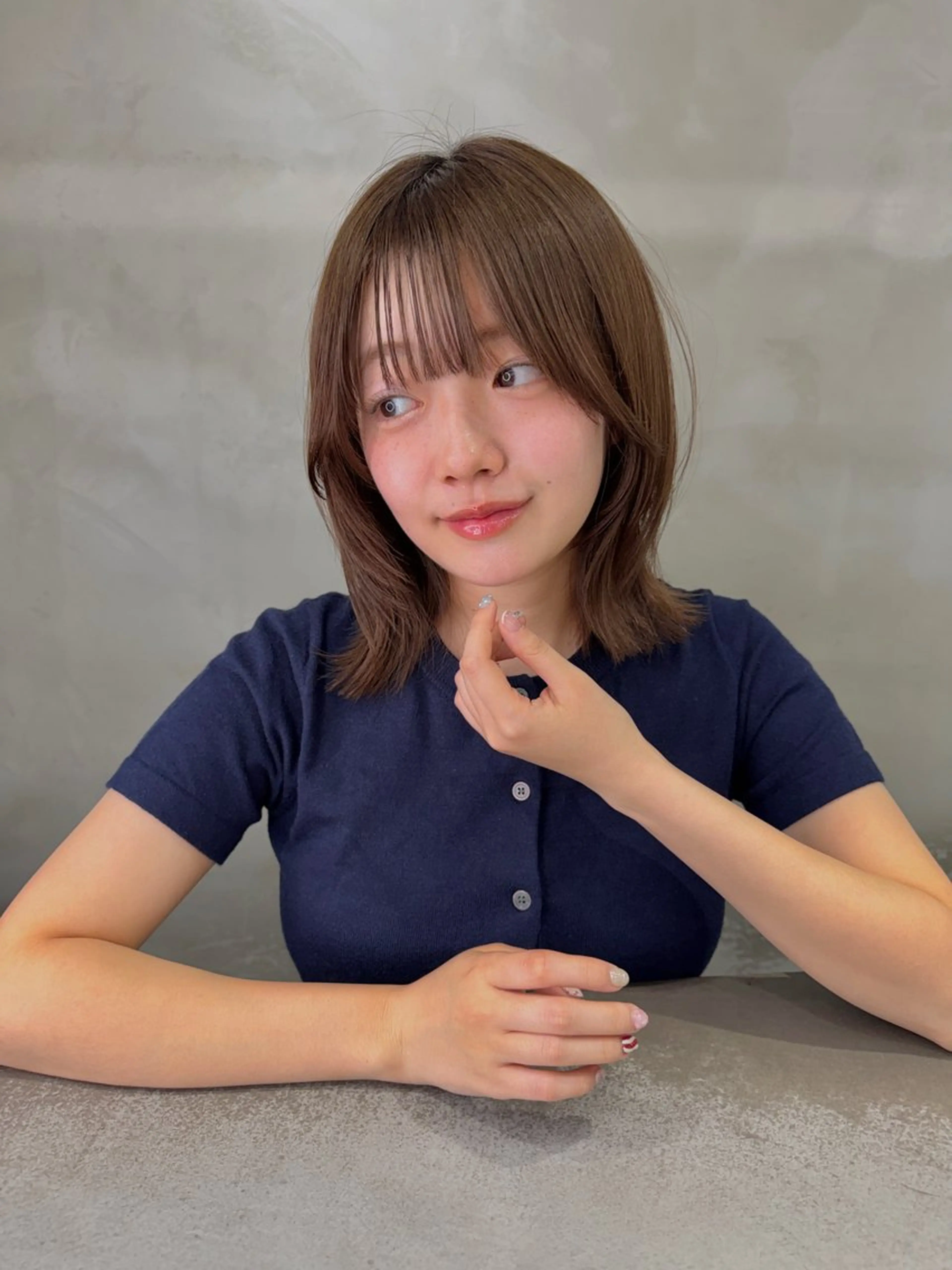 ミディアム 浦和Lond 山本賢人のヘアスタイル