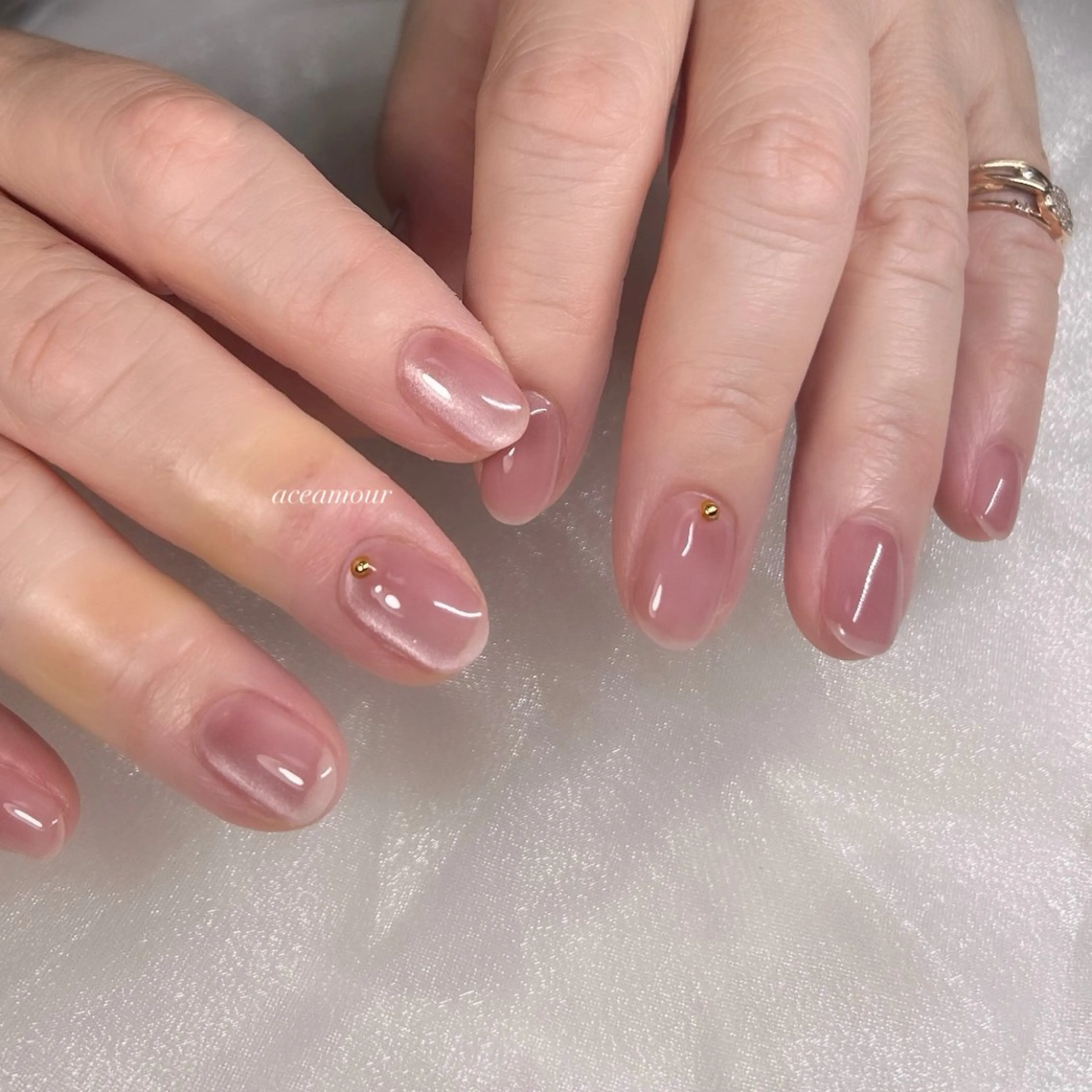 ネイル ハンドネイル ネイル/耳つぼ /新ホワイトニングのネイルデザイン