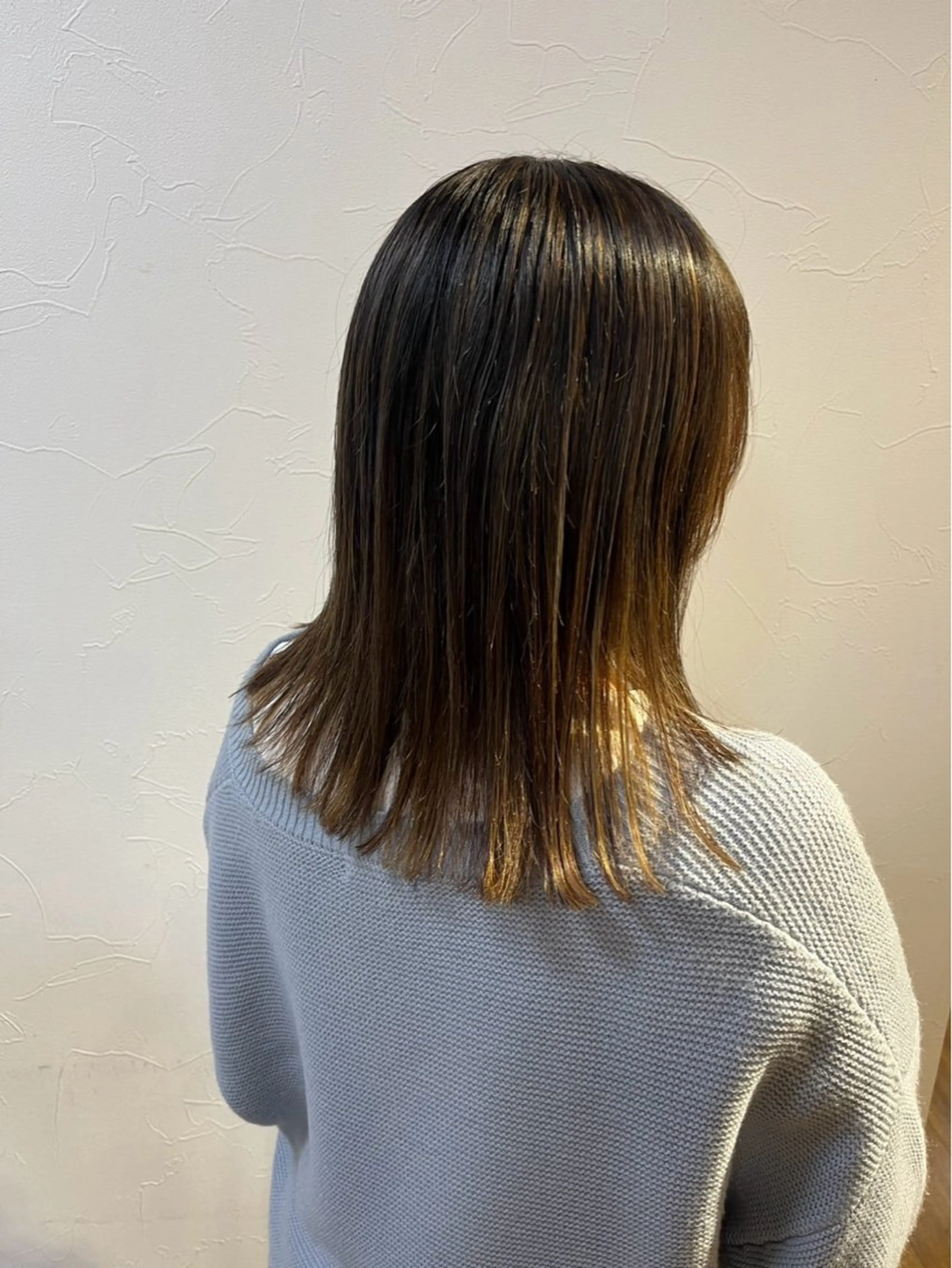 セミロング 小野 静流のヘアスタイル