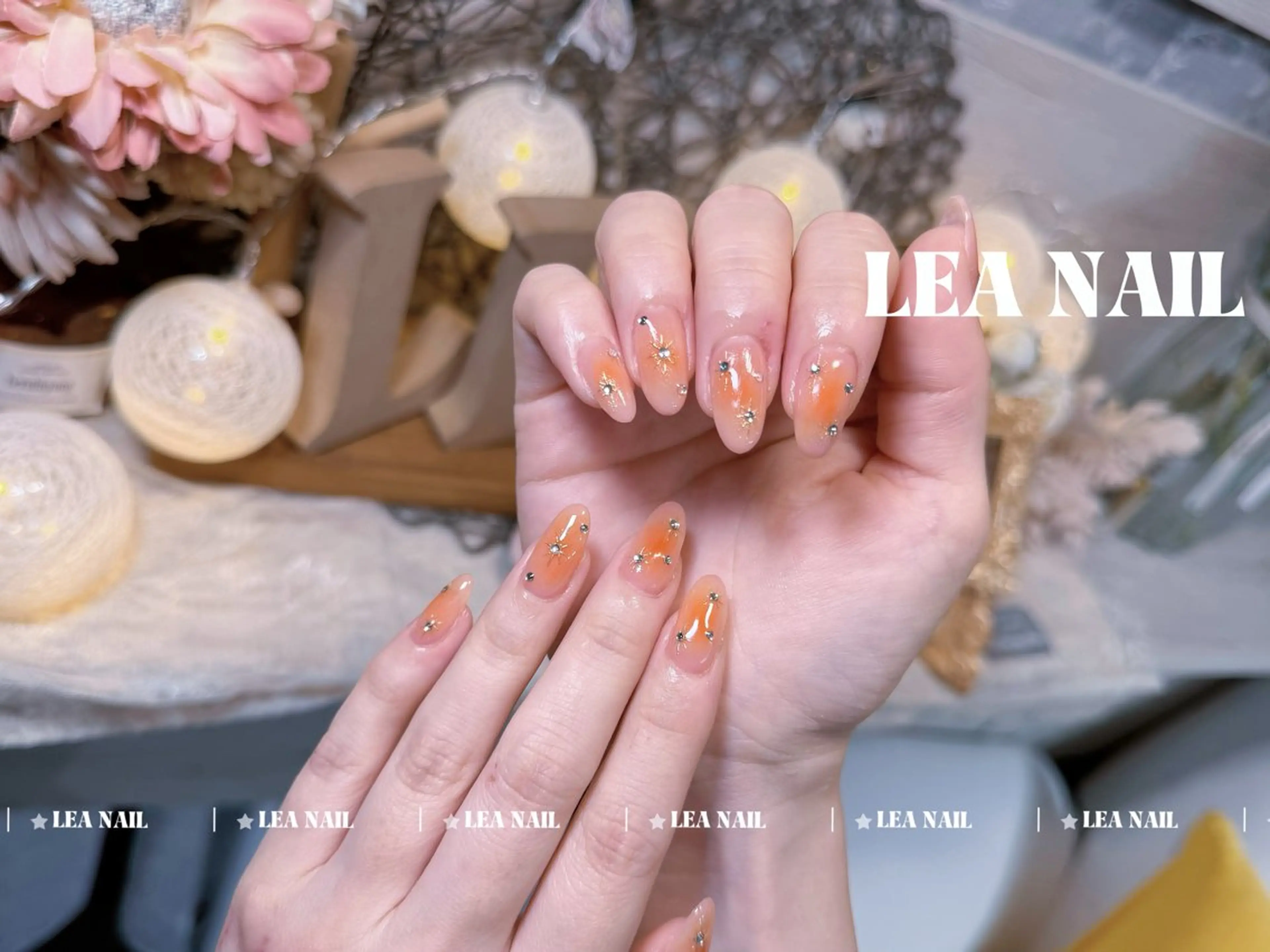 チークネイル💅　(オフあり＋720)の写真