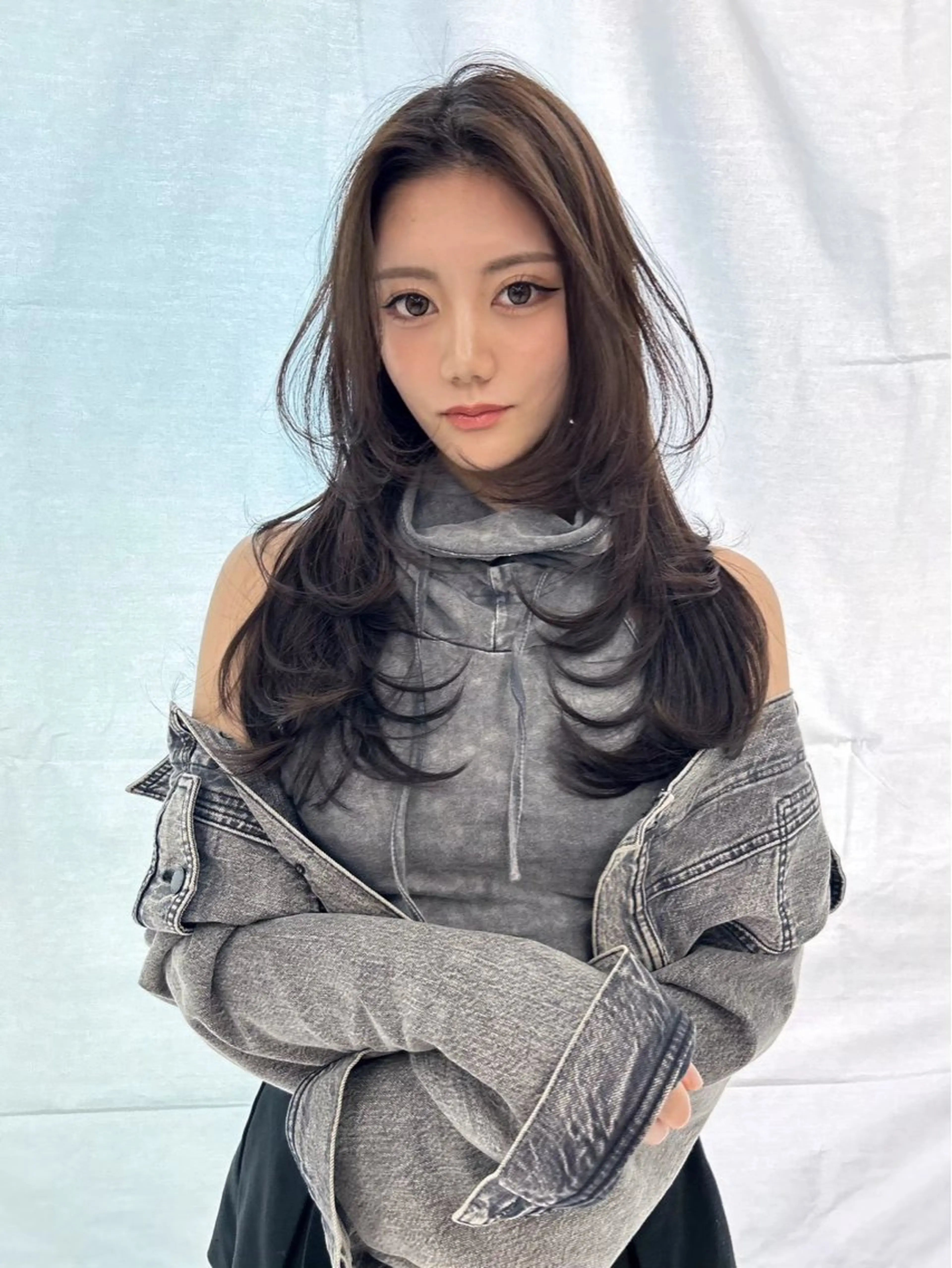 ロング 小山 蓮のヘアスタイル