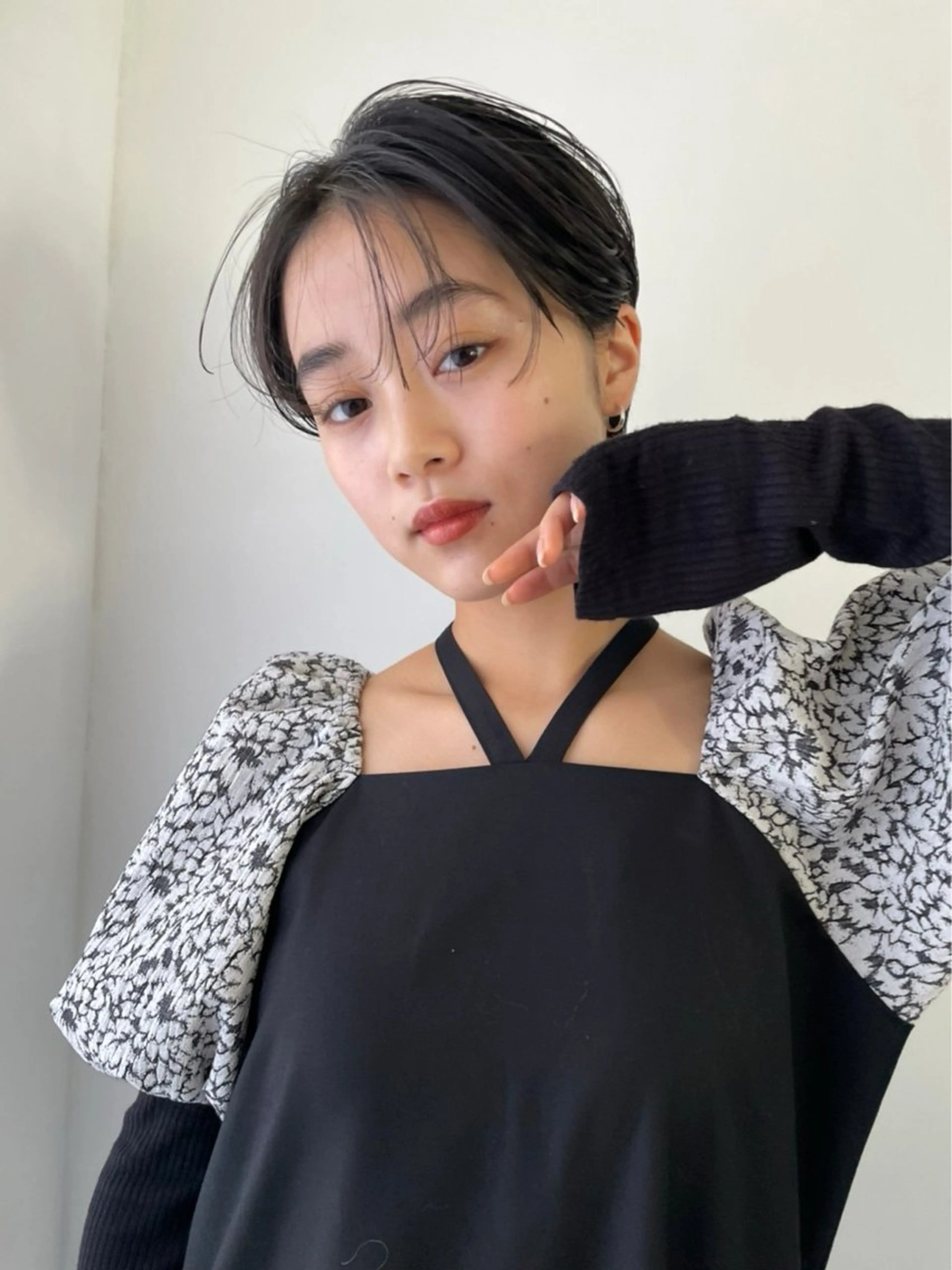 ショート riria/ボブ /透明感カラー🎀のヘアスタイル