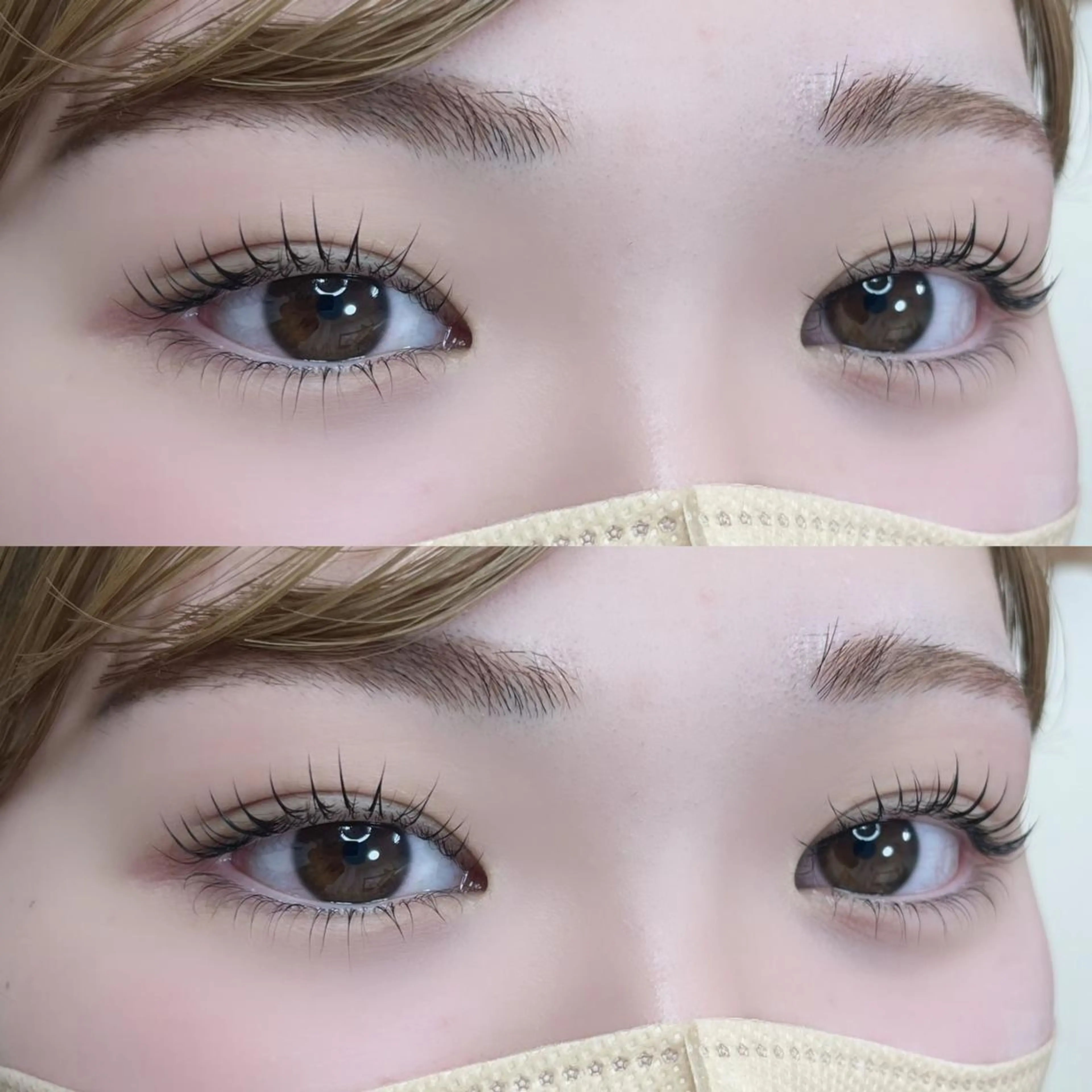 マツエク・マツパ 束感まつ毛 一重×まつ毛パーマ de.byLiro 札幌❄️MAYUの眉毛・アイブロウイメージ