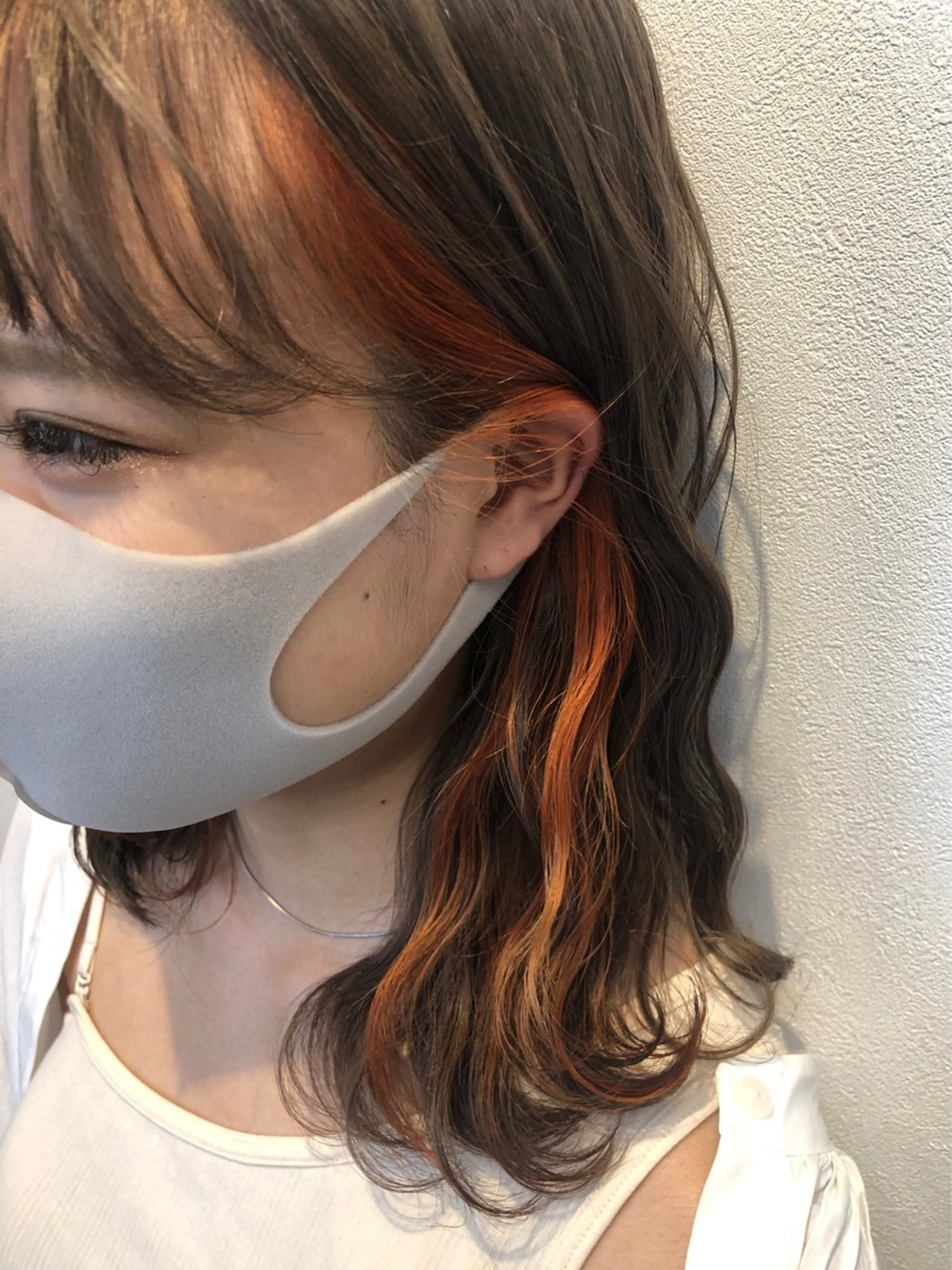 セミロング カラー カット ヘアカラー トリートメント 🪞個室サロン/韓国 艶髪/keito🪞のヘアスタイル