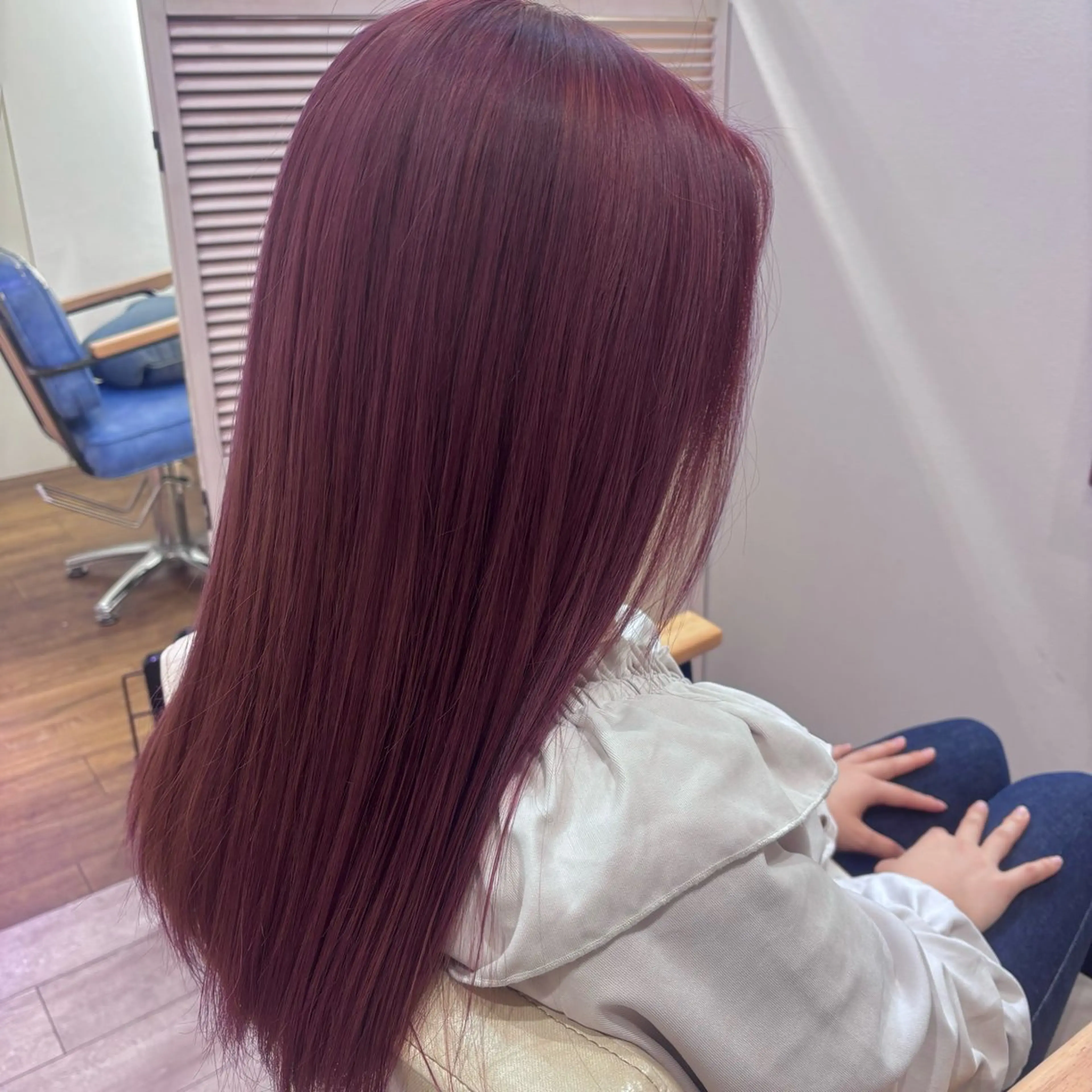 ロング ヘアカラー トリートメント Monan 海老名店 manaのヘアスタイル
