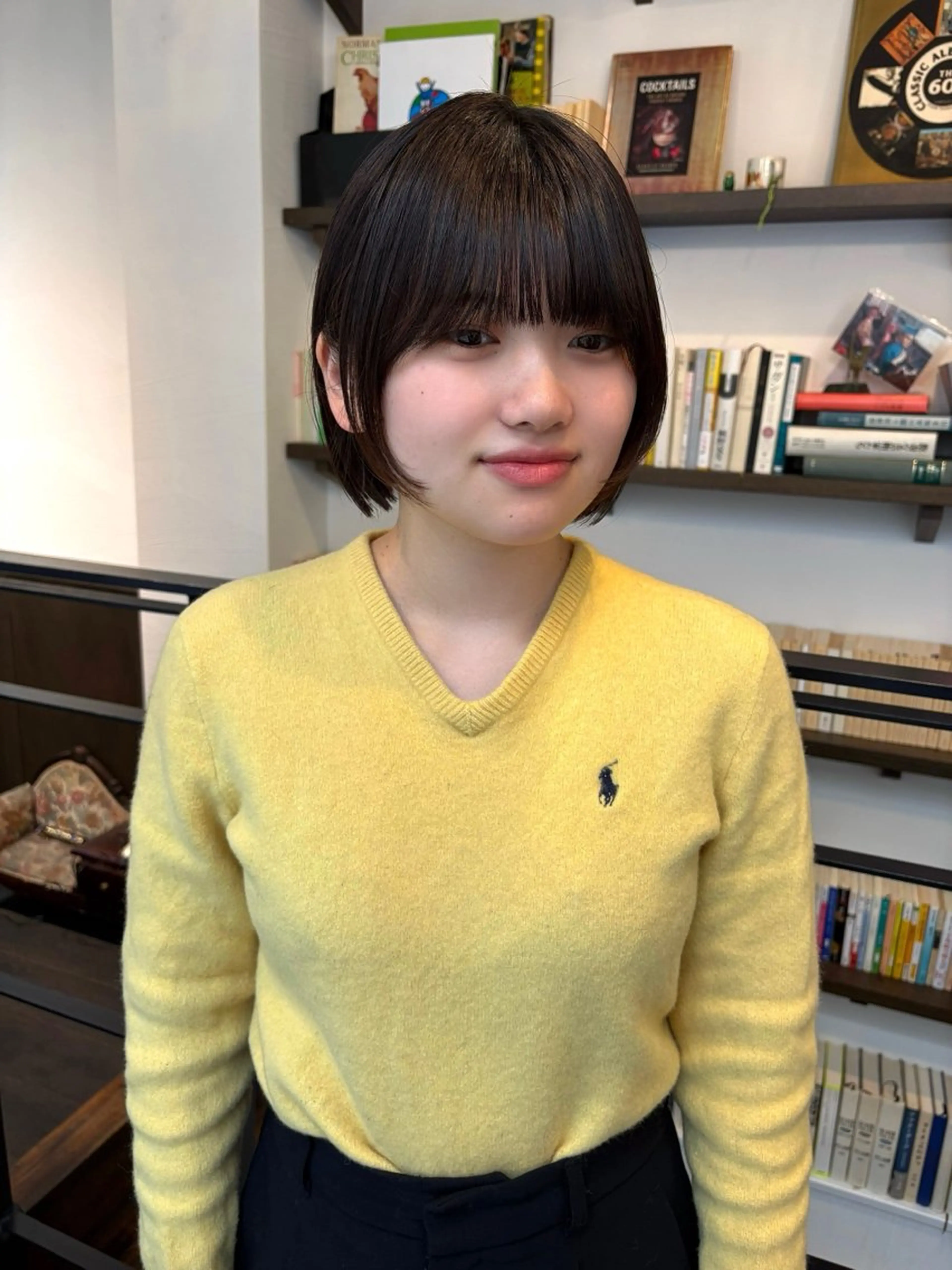 ショート カット moanin モーニンのヘアスタイル