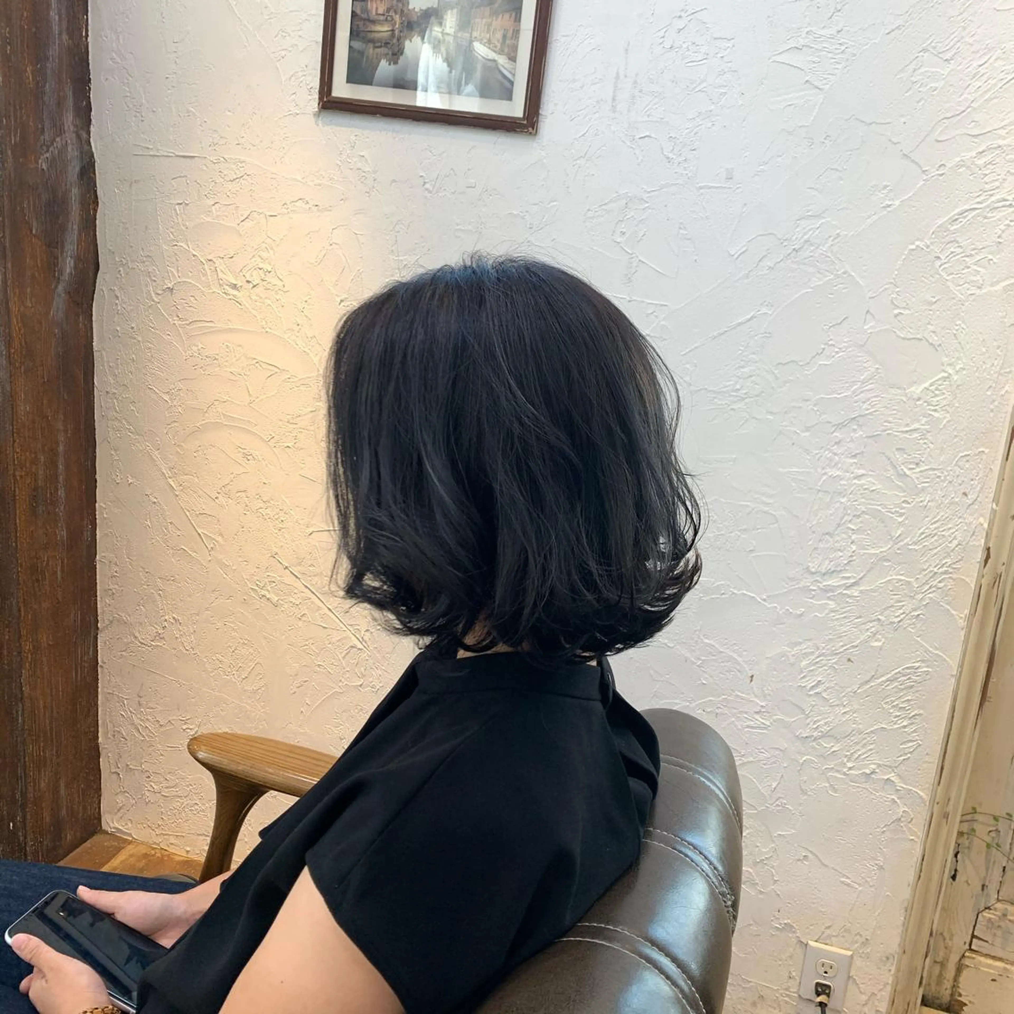 ミディアム カラー 築田 泉のヘアスタイル