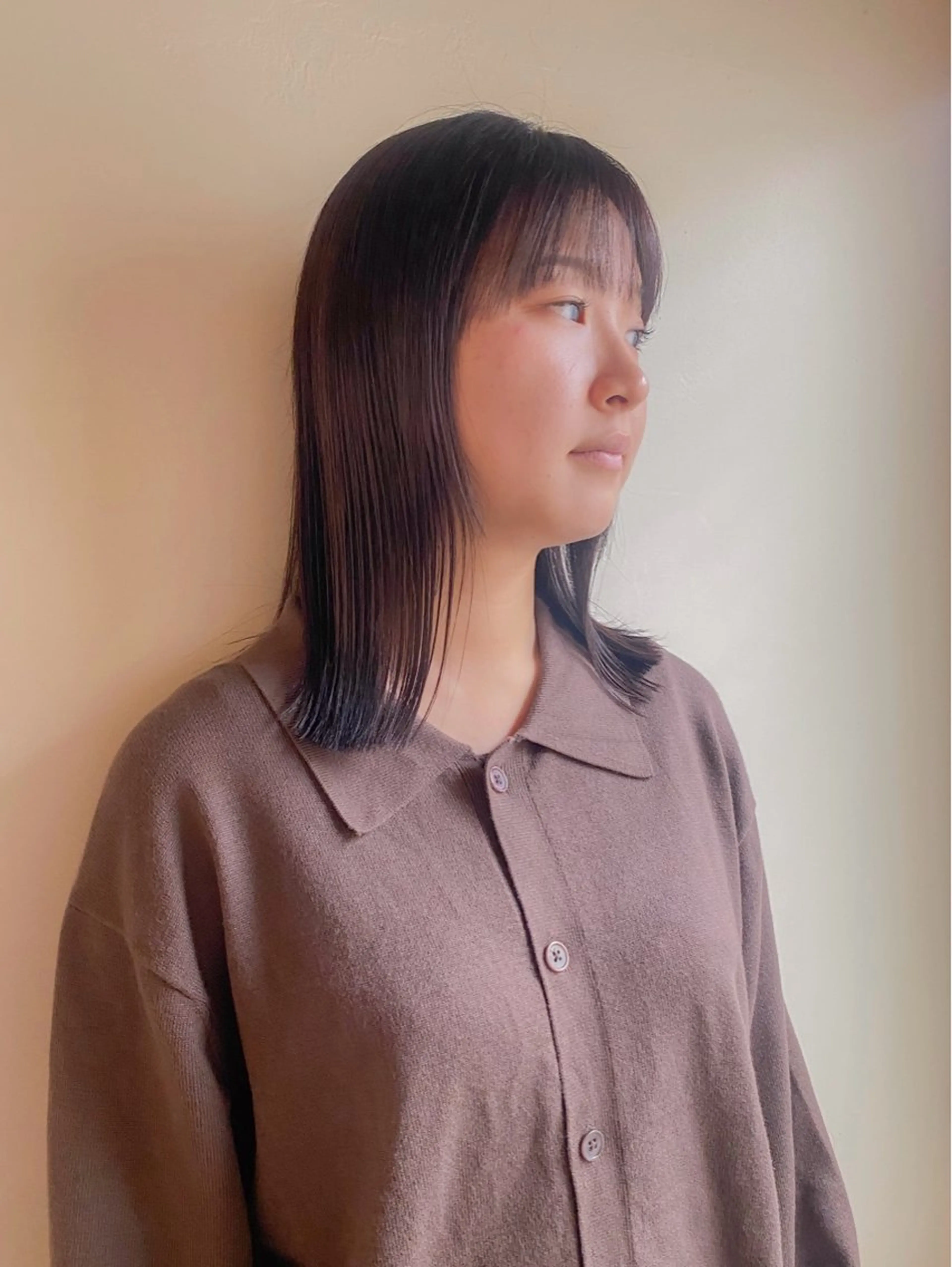 ミディアム カラー 板谷みさき /似合わせBobのヘアスタイル