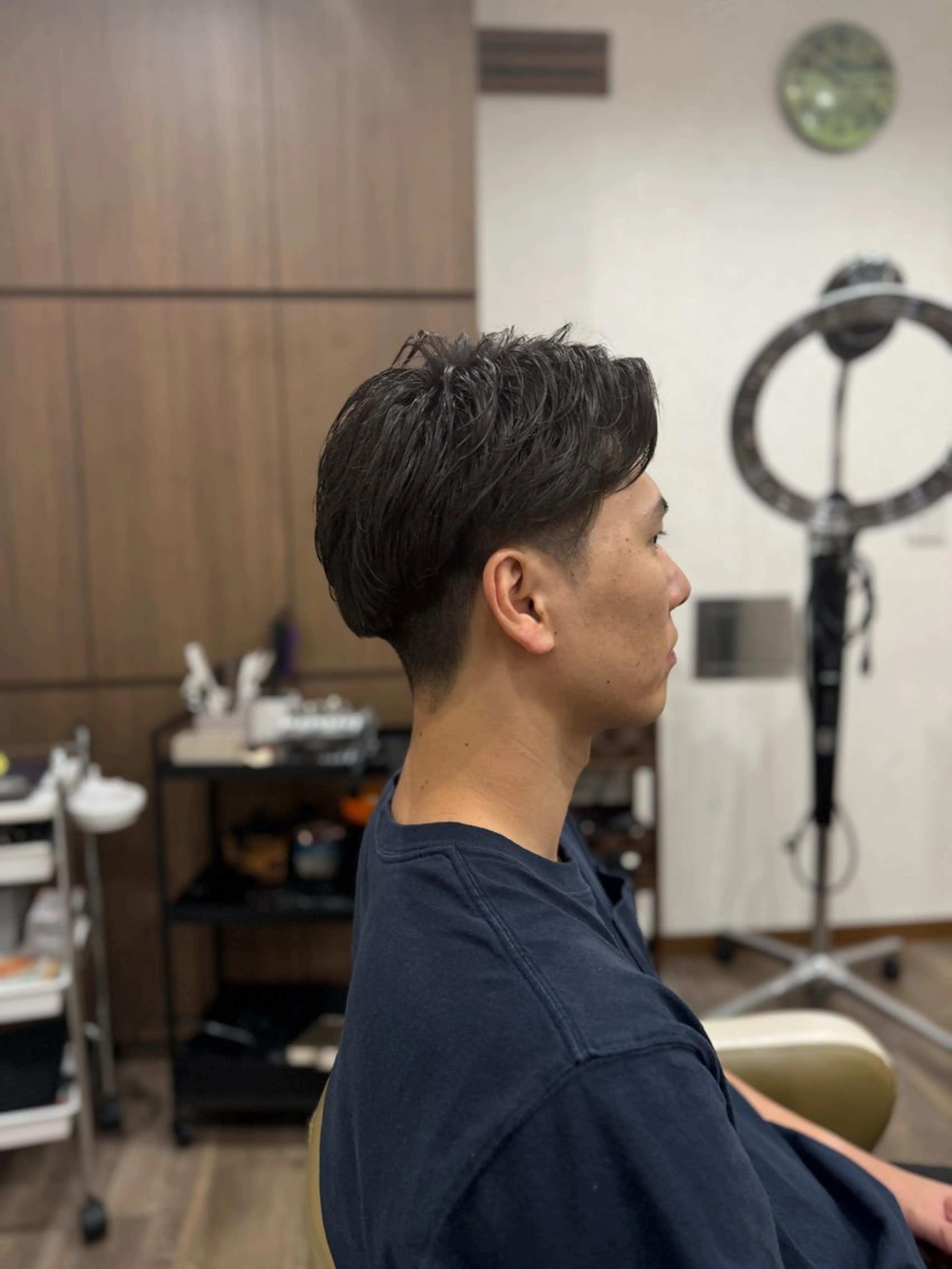 ショート メンズ カット パーマ 山田 梓のヘアスタイル