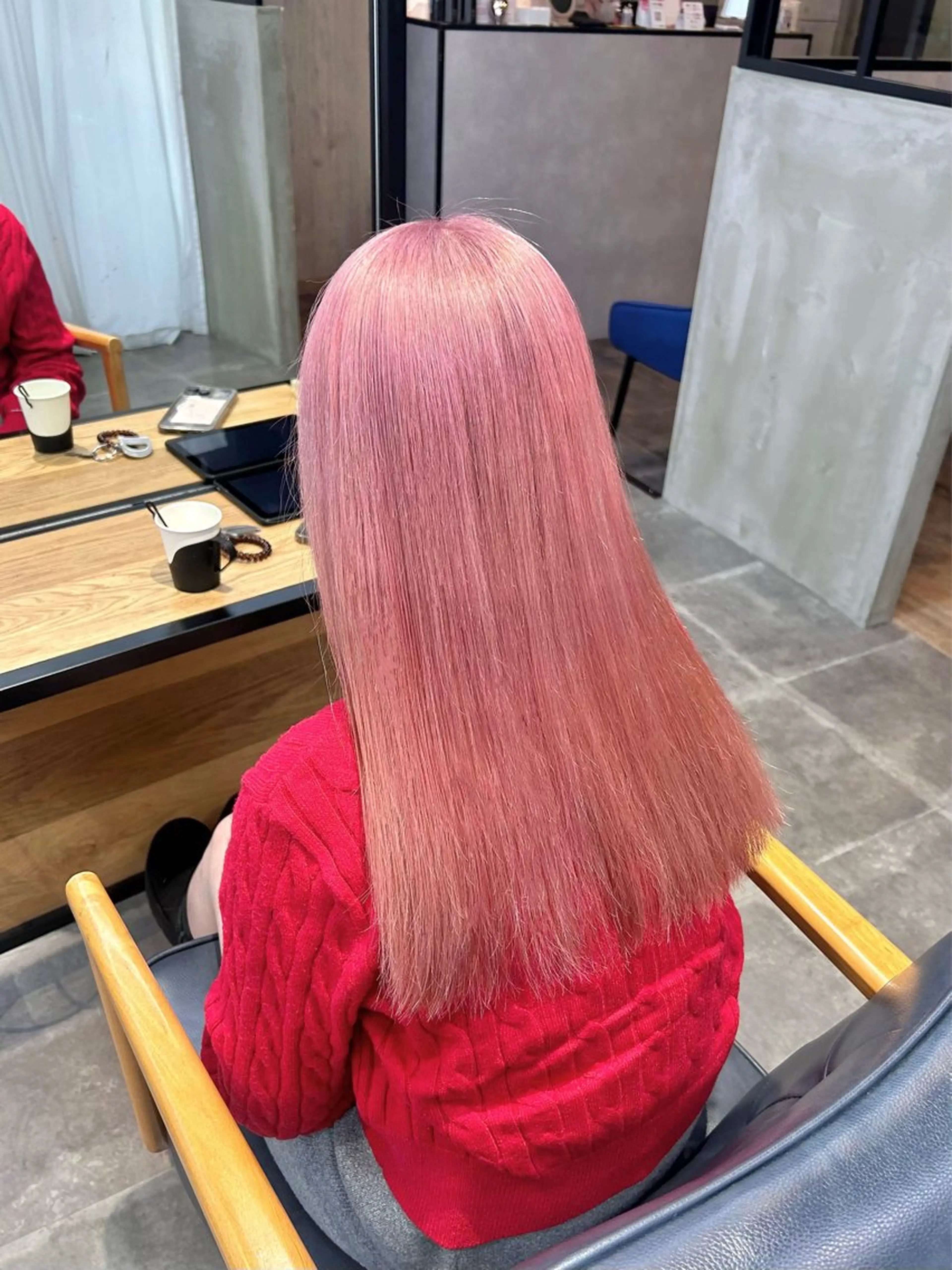 ロング カラー 韓国×髪質改善カラー 💎hinaのヘアスタイル