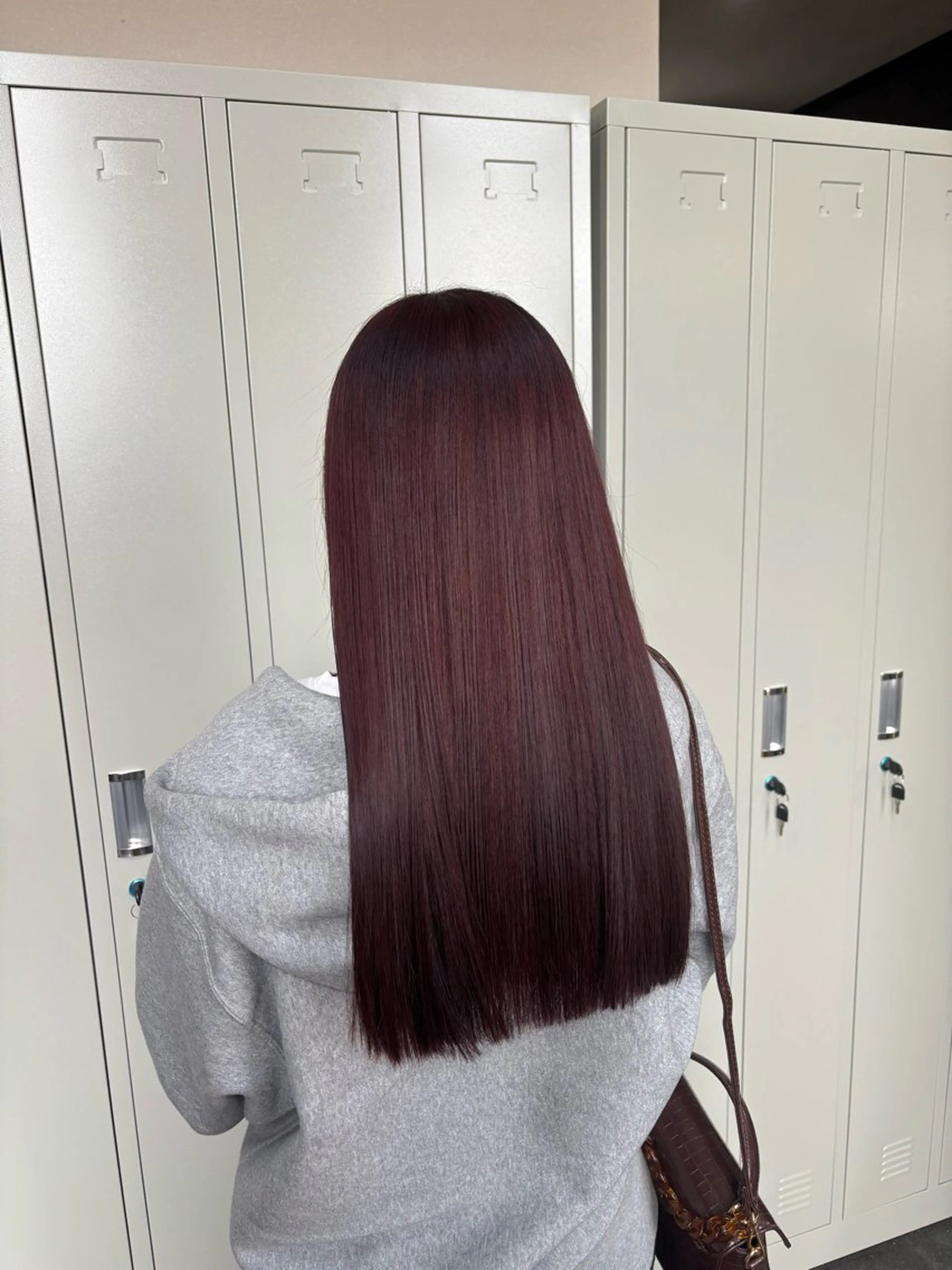 ロング カラー ヘアカラー 井手上 華のヘアスタイル
