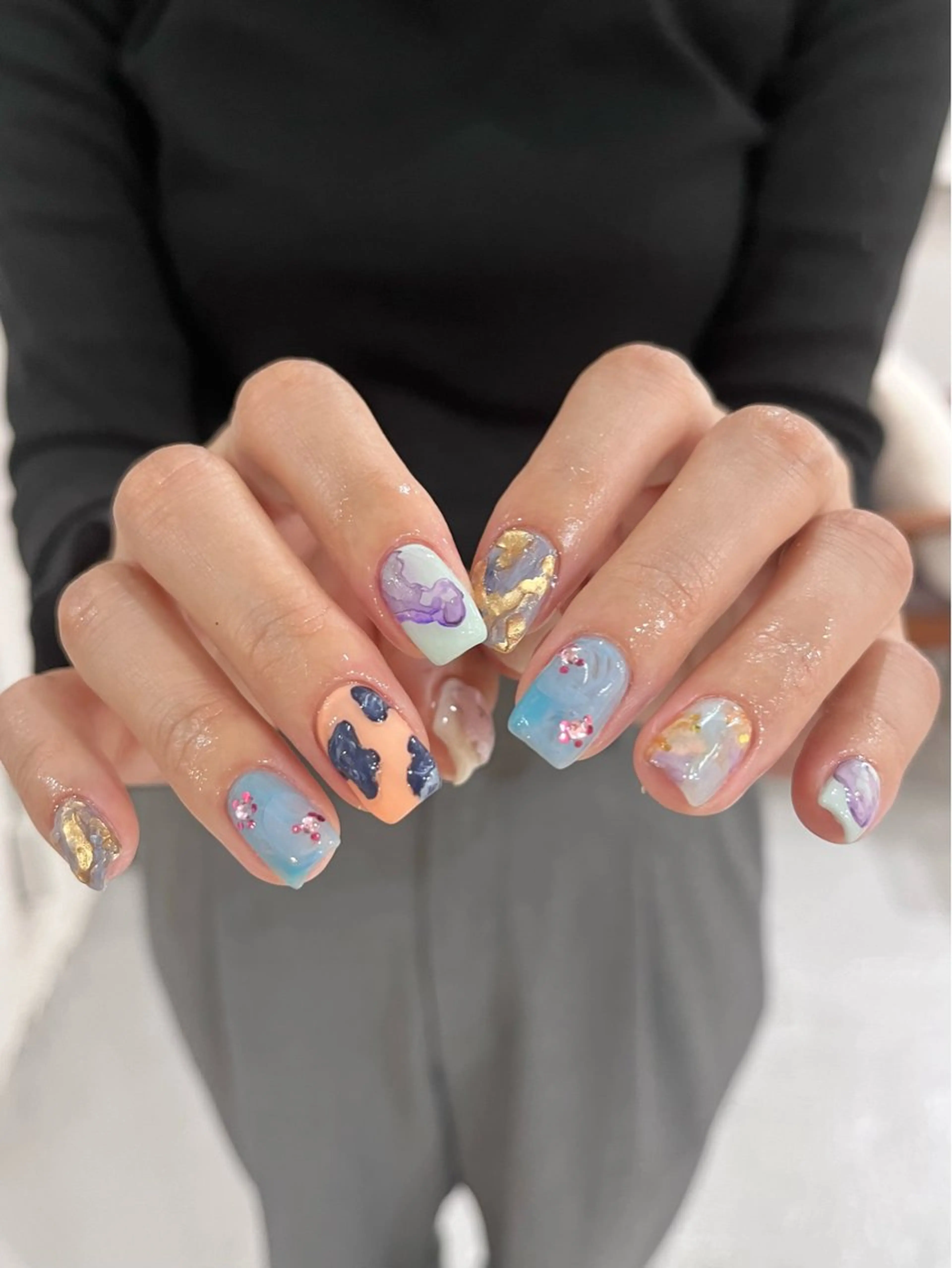 ネイル LETTER_& SAKIのネイルデザイン