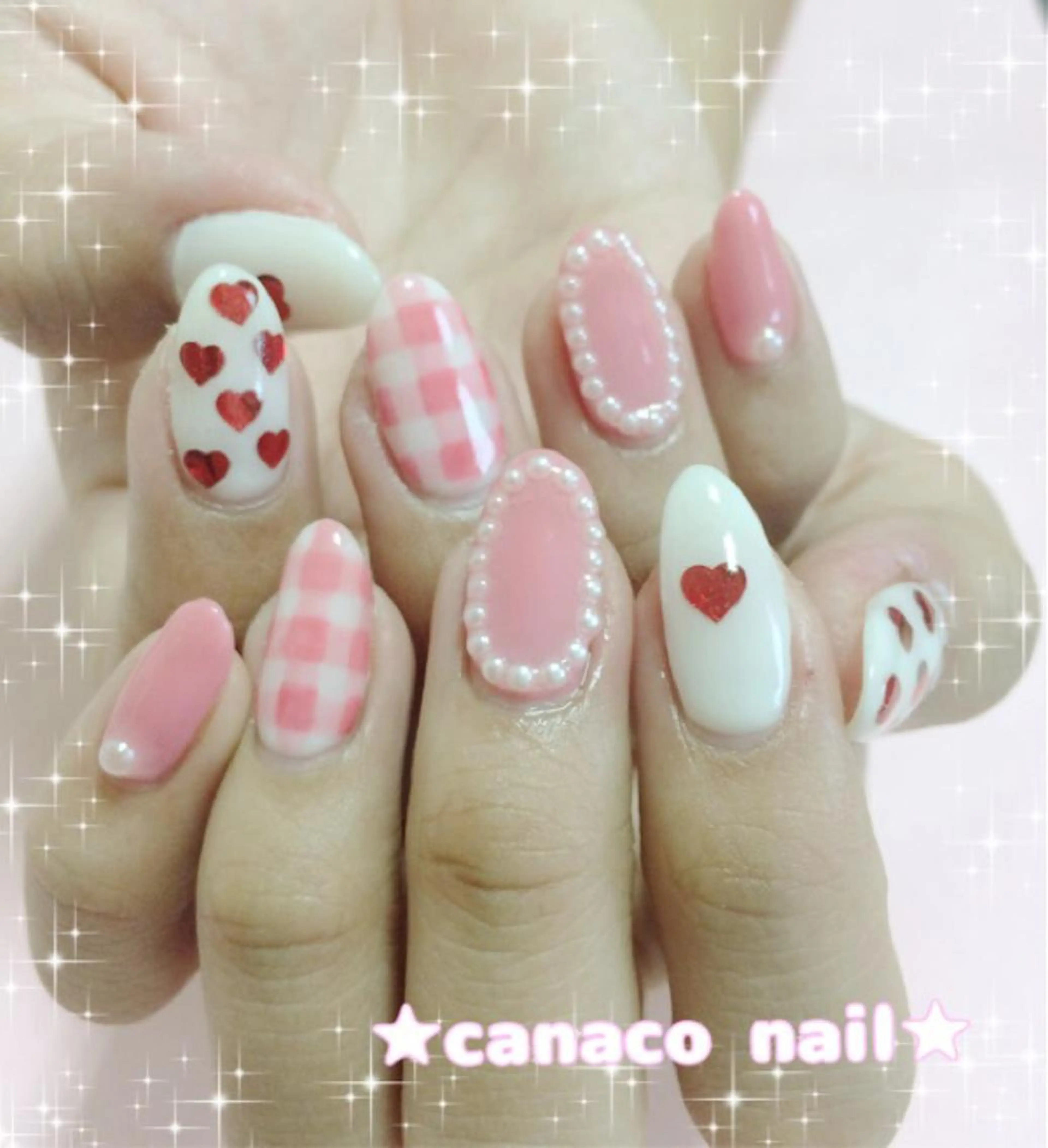 ネイル アートネイル ハンドネイル ハンドケア ベテランネイル cnc  nailのネイルデザイン
