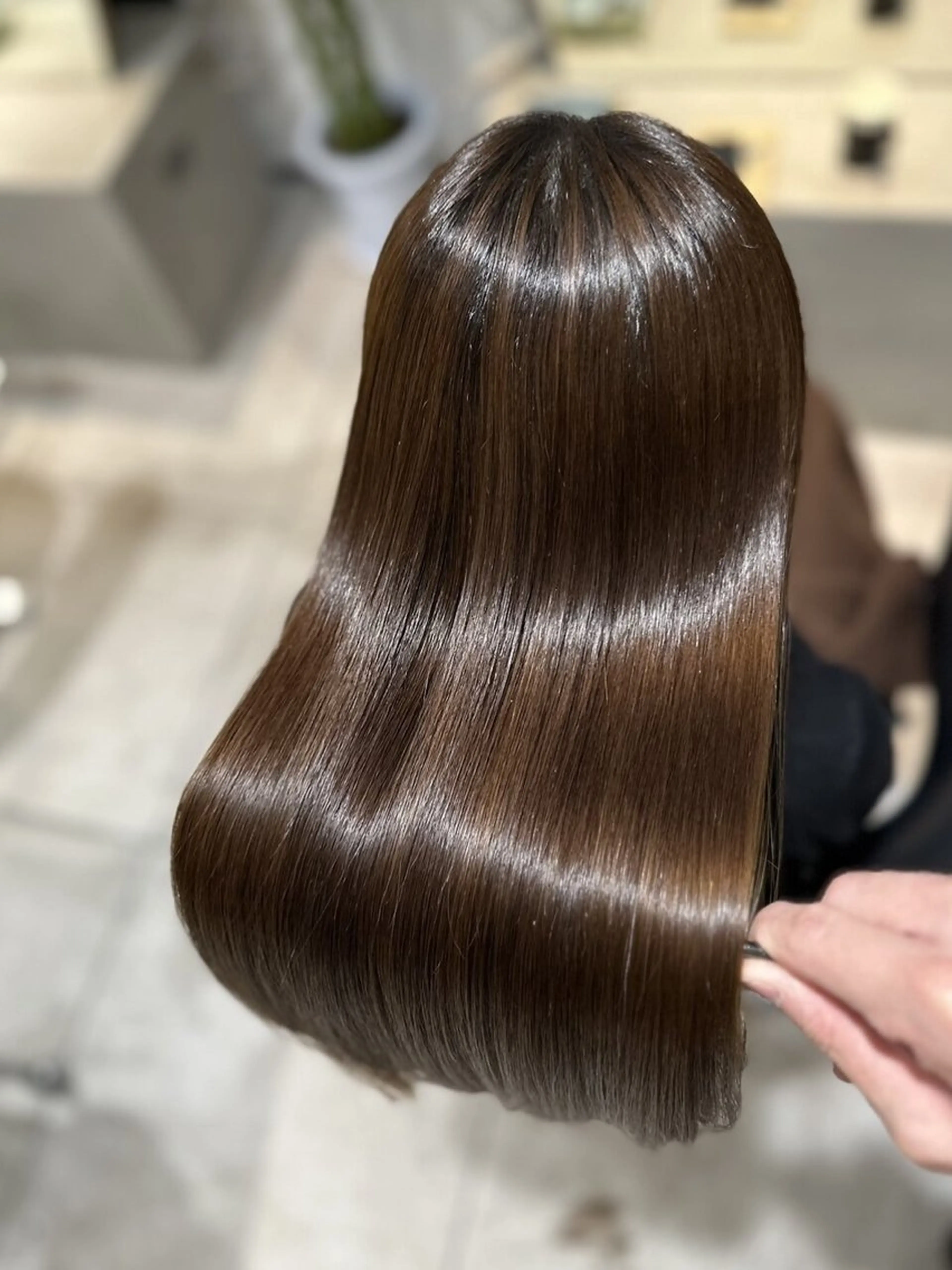 ロング カット 縮毛矯正 トリートメント 美髪矯正🫧艶髪特化 🫧関口太郎のヘアスタイル