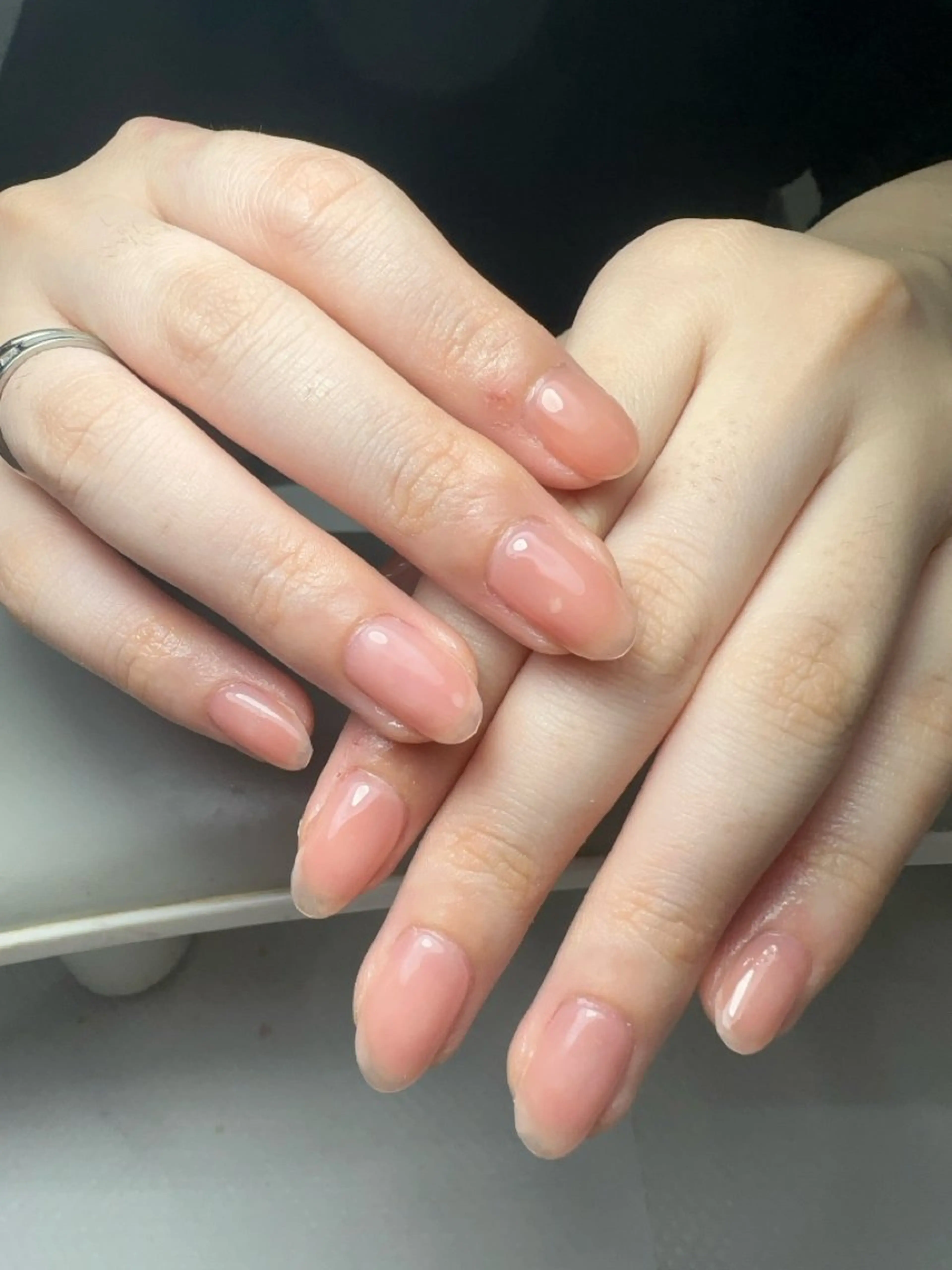 ネイル アートネイル オーロラネイル ガーリー キラキラネイル 韓国ネイル ハンドネイル Minami Nailsのネイルデザイン
