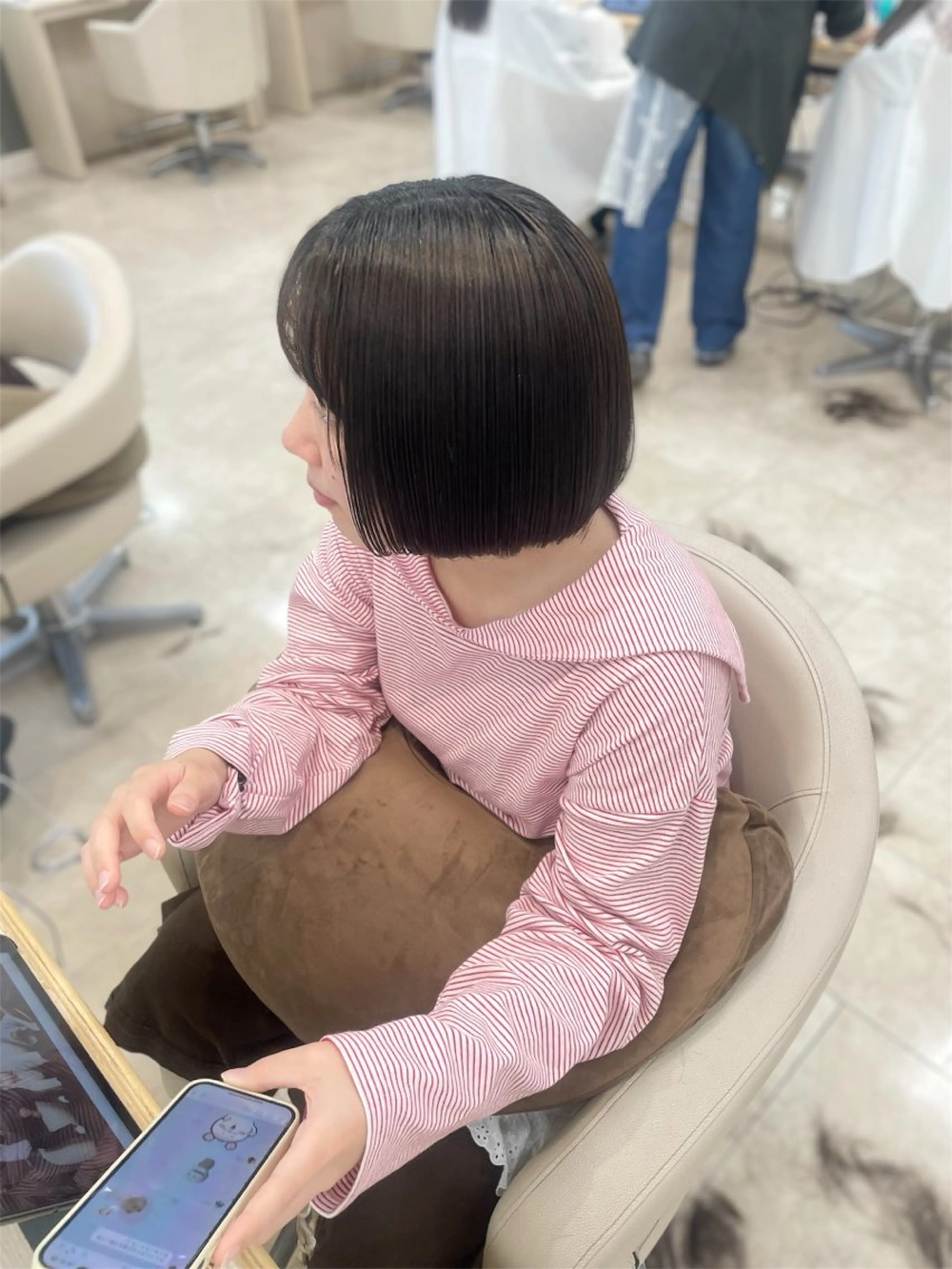セミロング ボブ ·˖Reika·˖✩のヘアスタイル