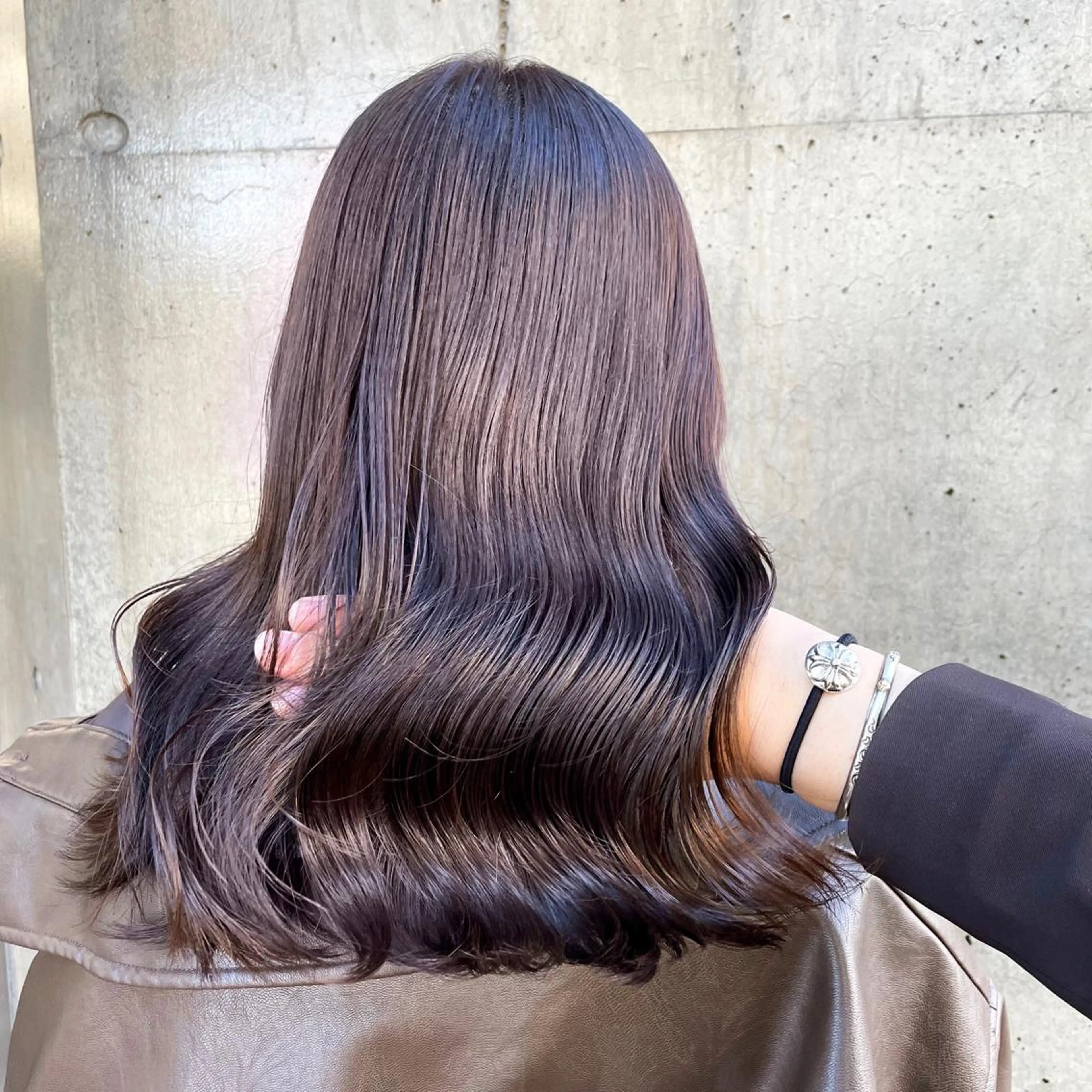 ロング カラー 縮毛矯正 縮毛矯正/髪質改善 /韓国風　山川春輝のヘアスタイル