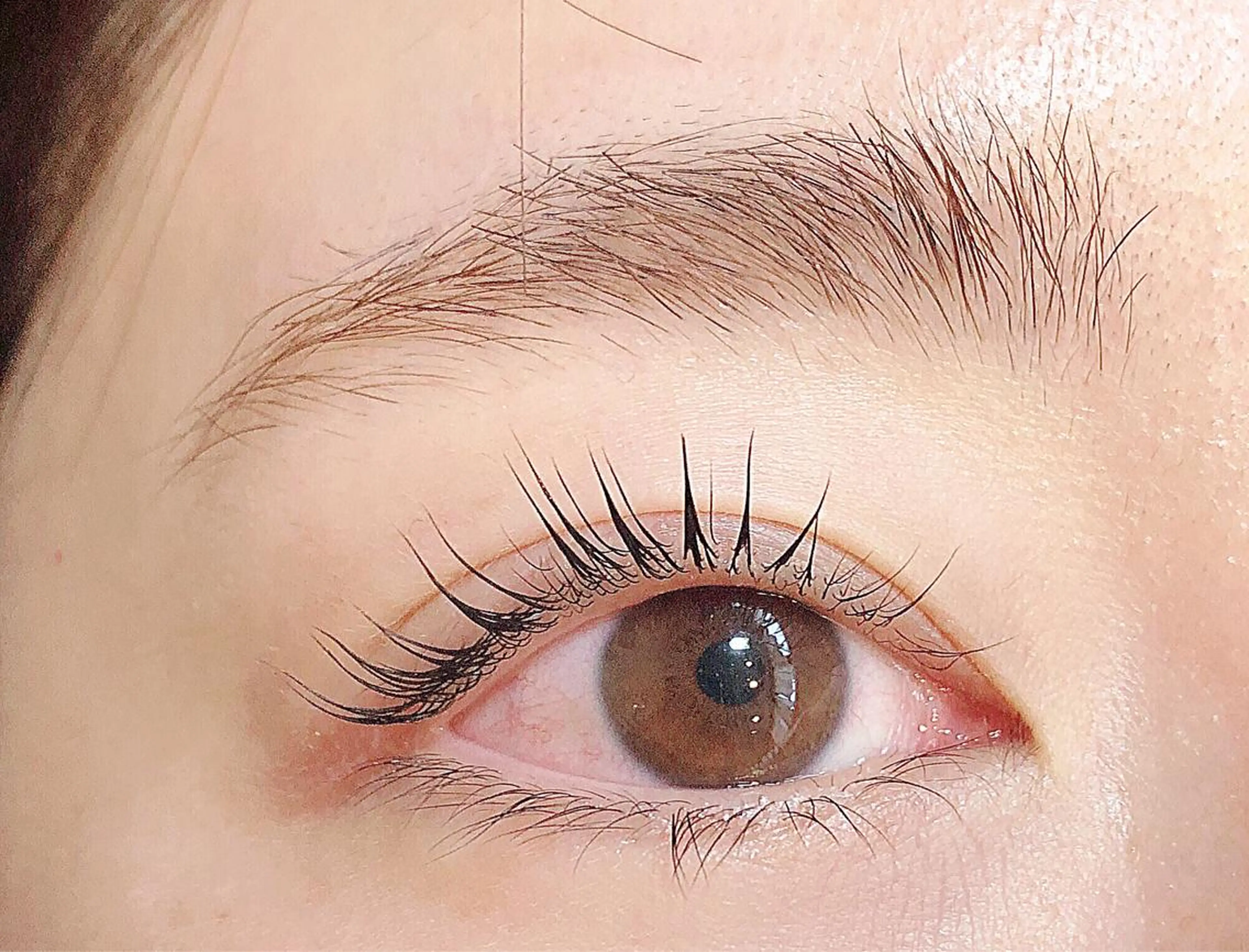 マツエク・マツパ パリジェンヌラッシュリフト まつげパーマ 一重×まつ毛パーマ マツパ Emil eye roomのマツエク・マツパデザイン