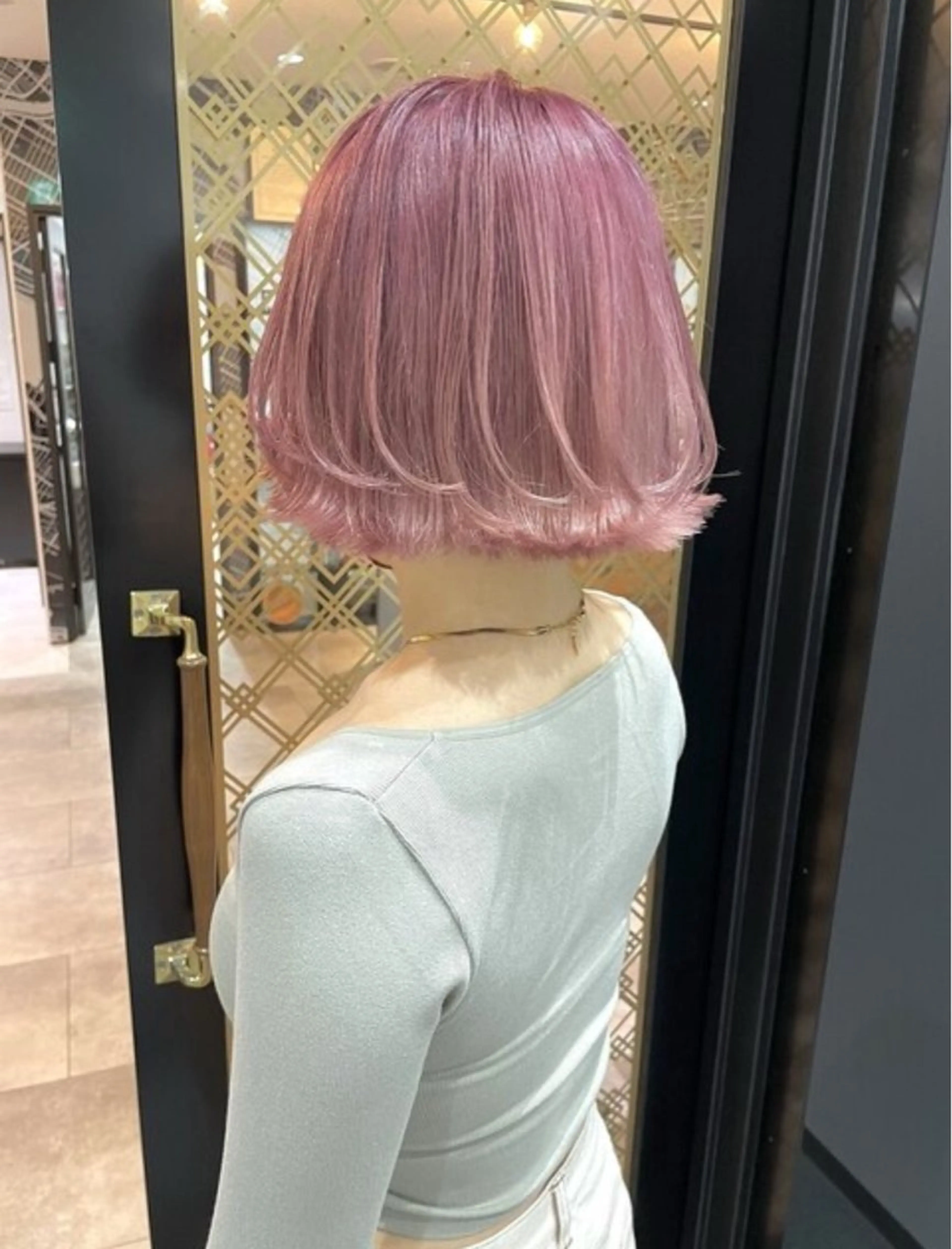 ショート ヘアカラー モデル募集【急募】 神田梨世🪼のヘアスタイル
