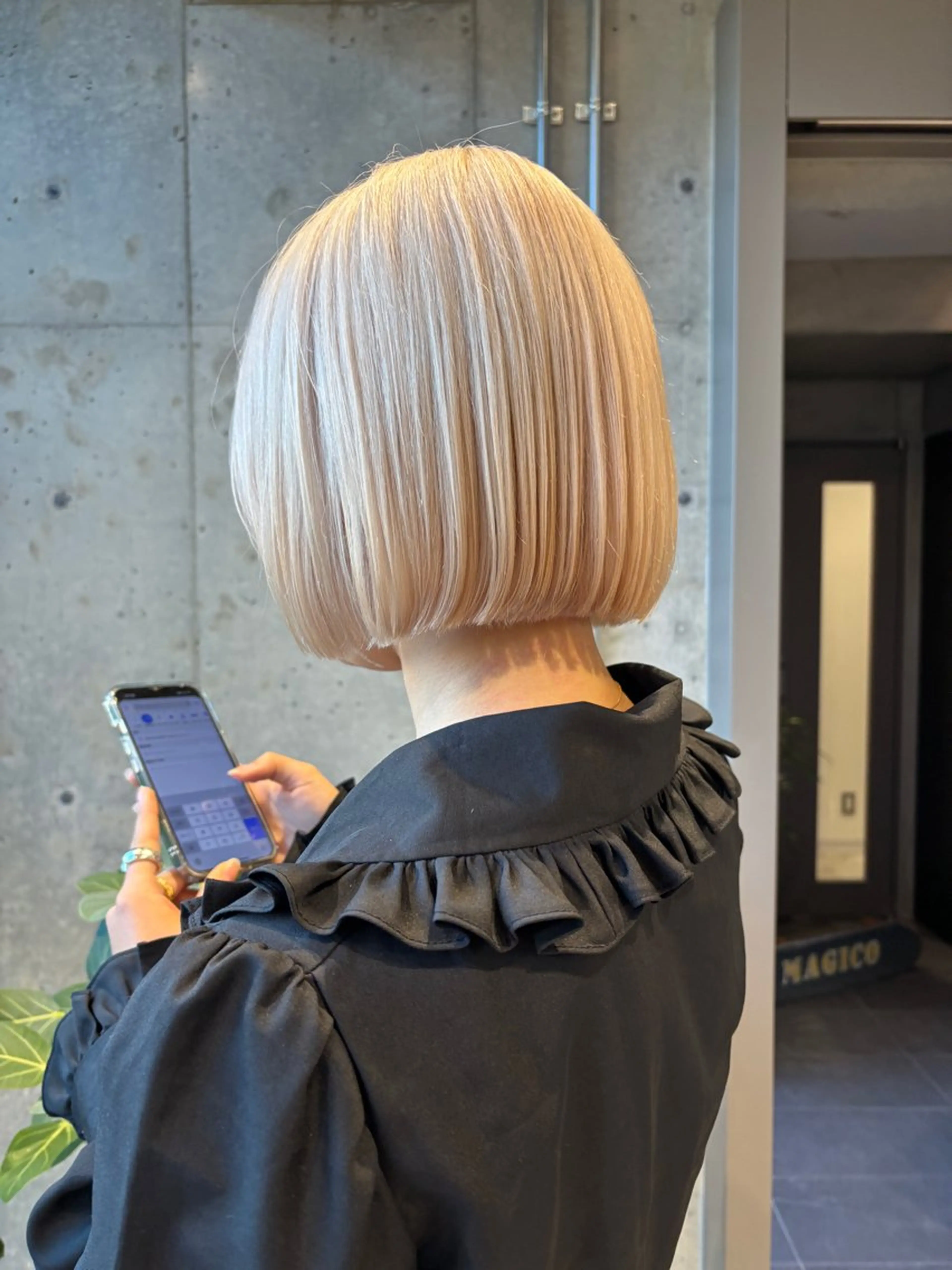 ショート カラー トレンドボブ /ミリヤのヘアスタイル