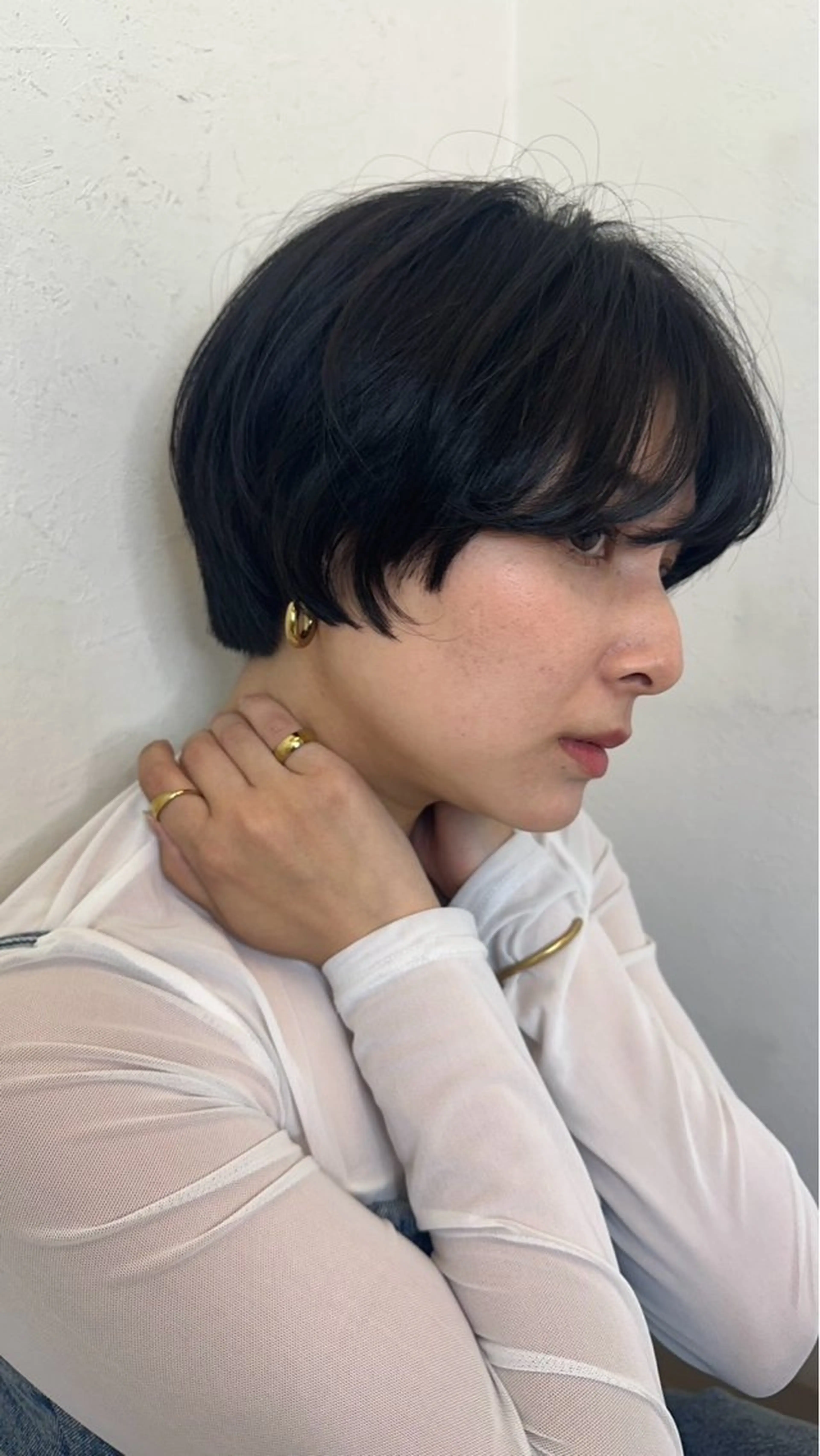 ショート カラー カット ヘアカラー トリートメント un.le.pont ルカ  🎨のヘアスタイル