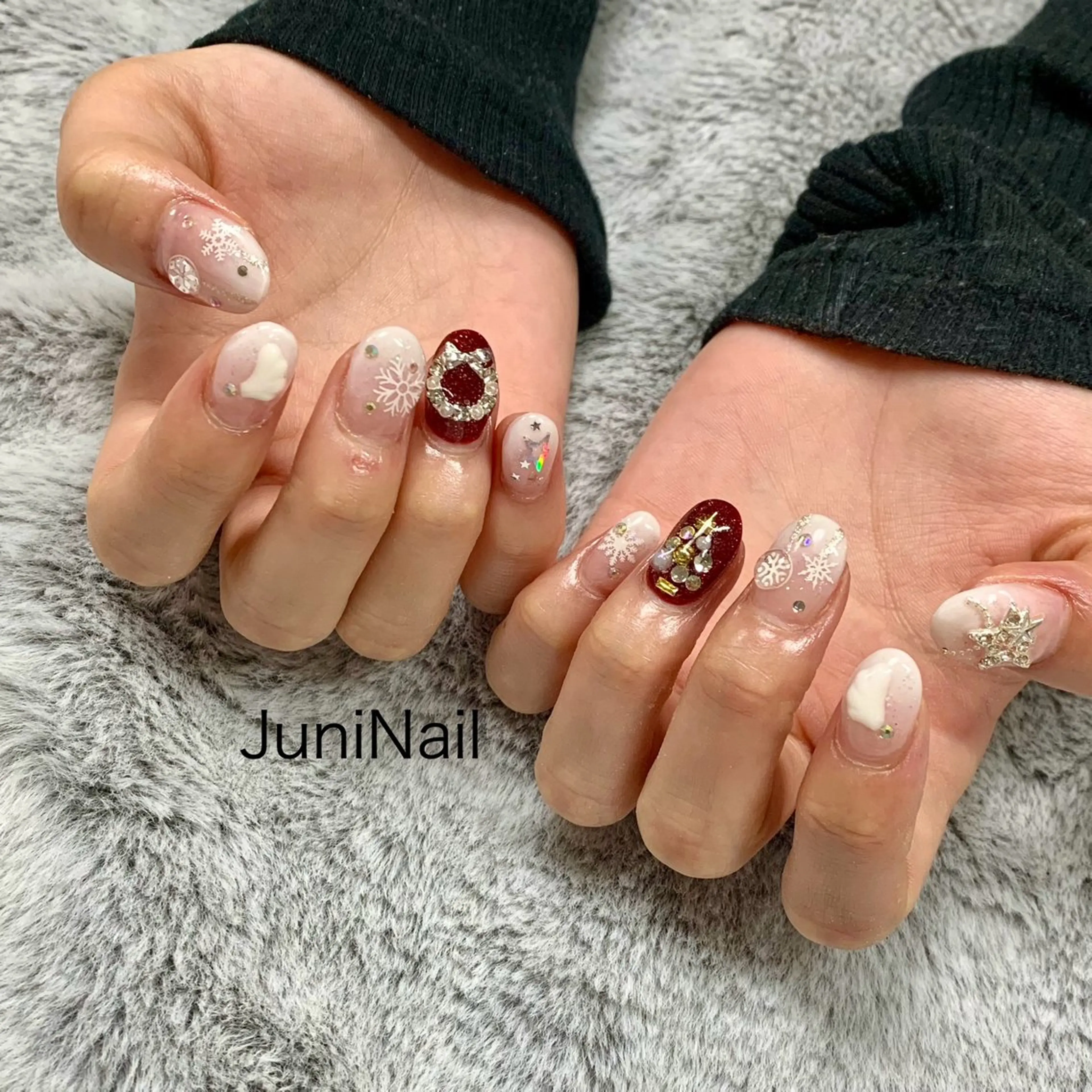 ネイル ハンドネイル JuniNail 주니네일🇰🇷suのネイルデザイン