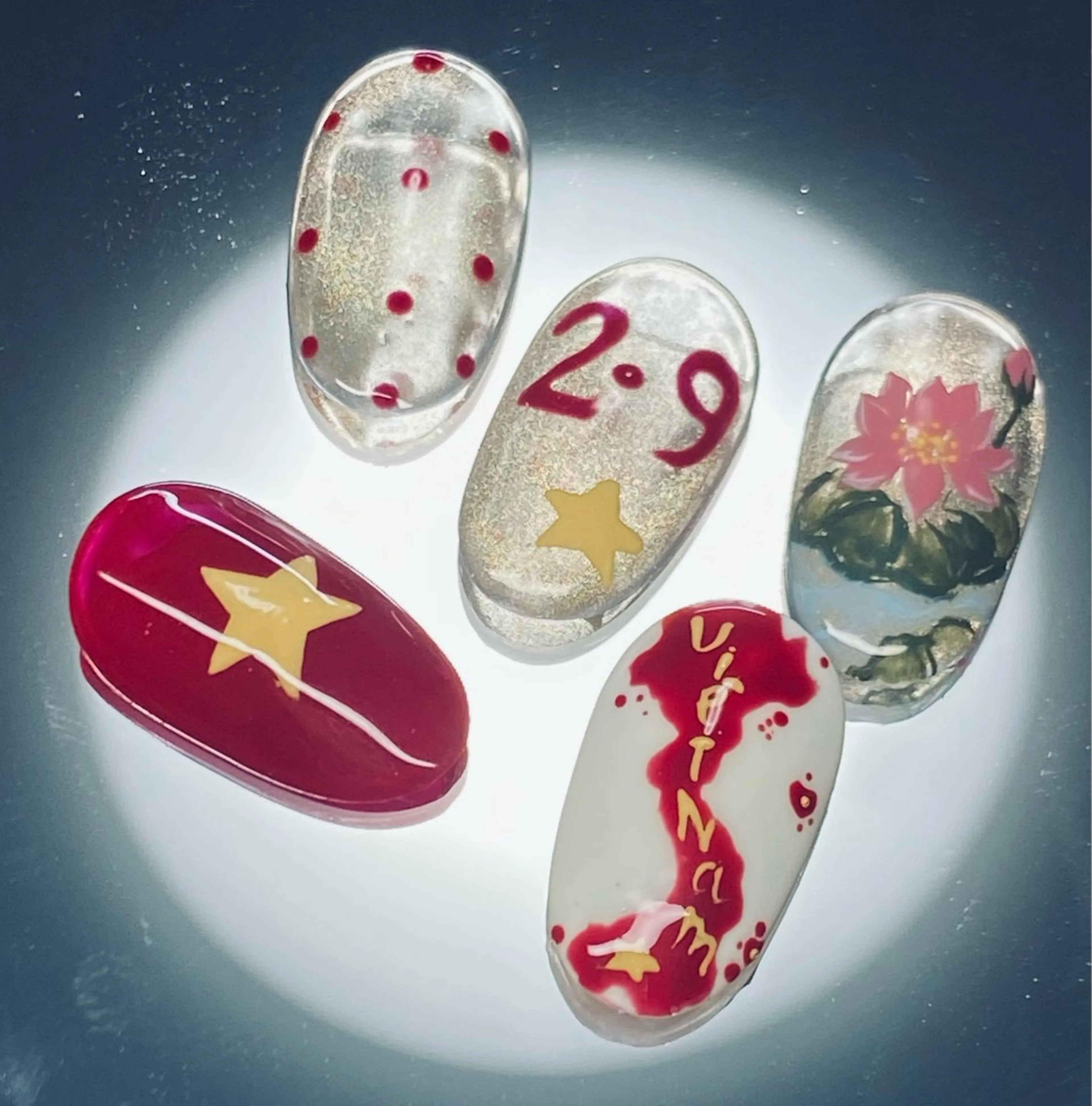 ネイル アートネイル HandSnail 座間自宅ネイルサロンのネイルデザイン