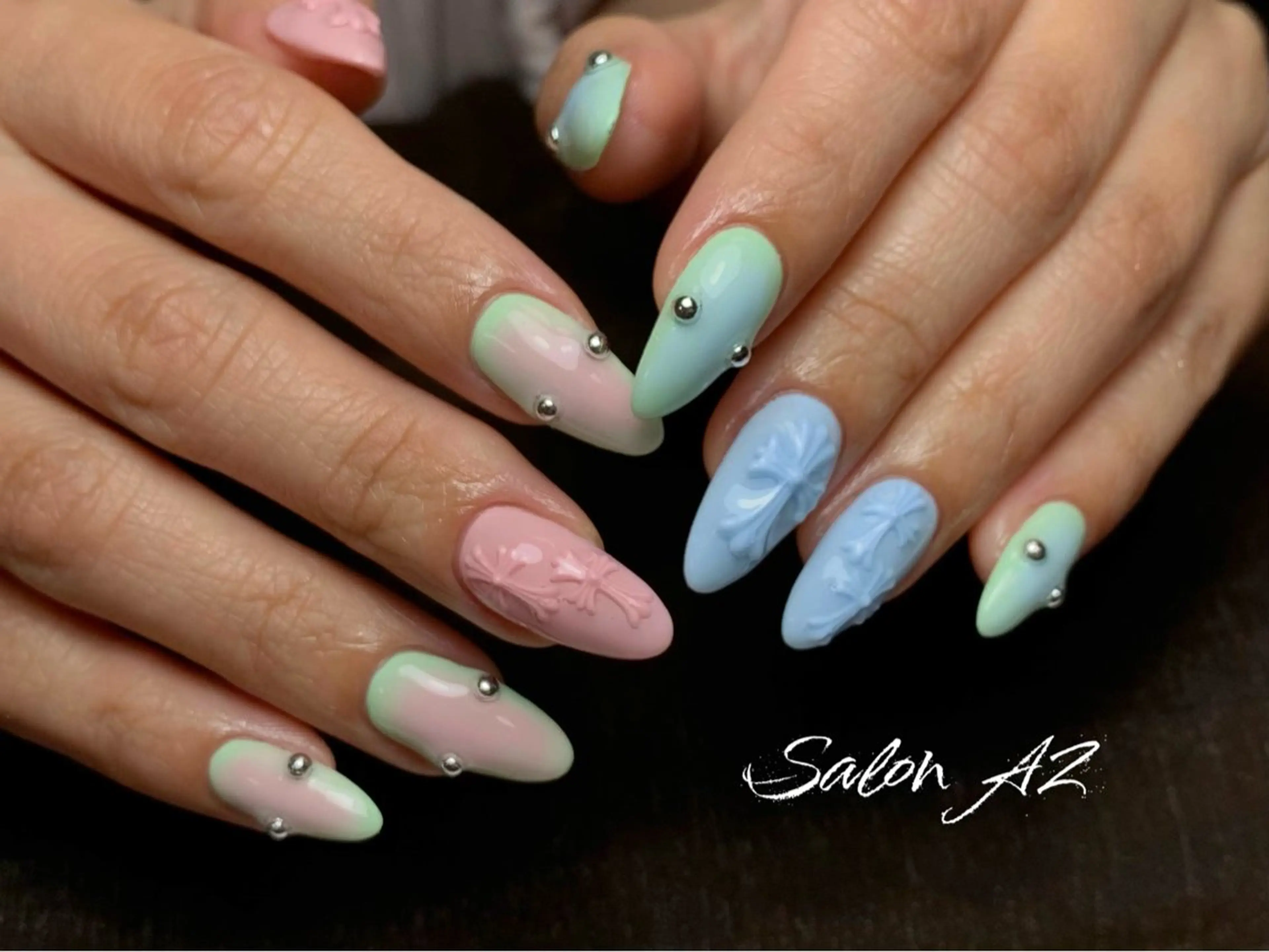 ネイル オフィスネイル ハンドネイル salon AZのネイルデザイン