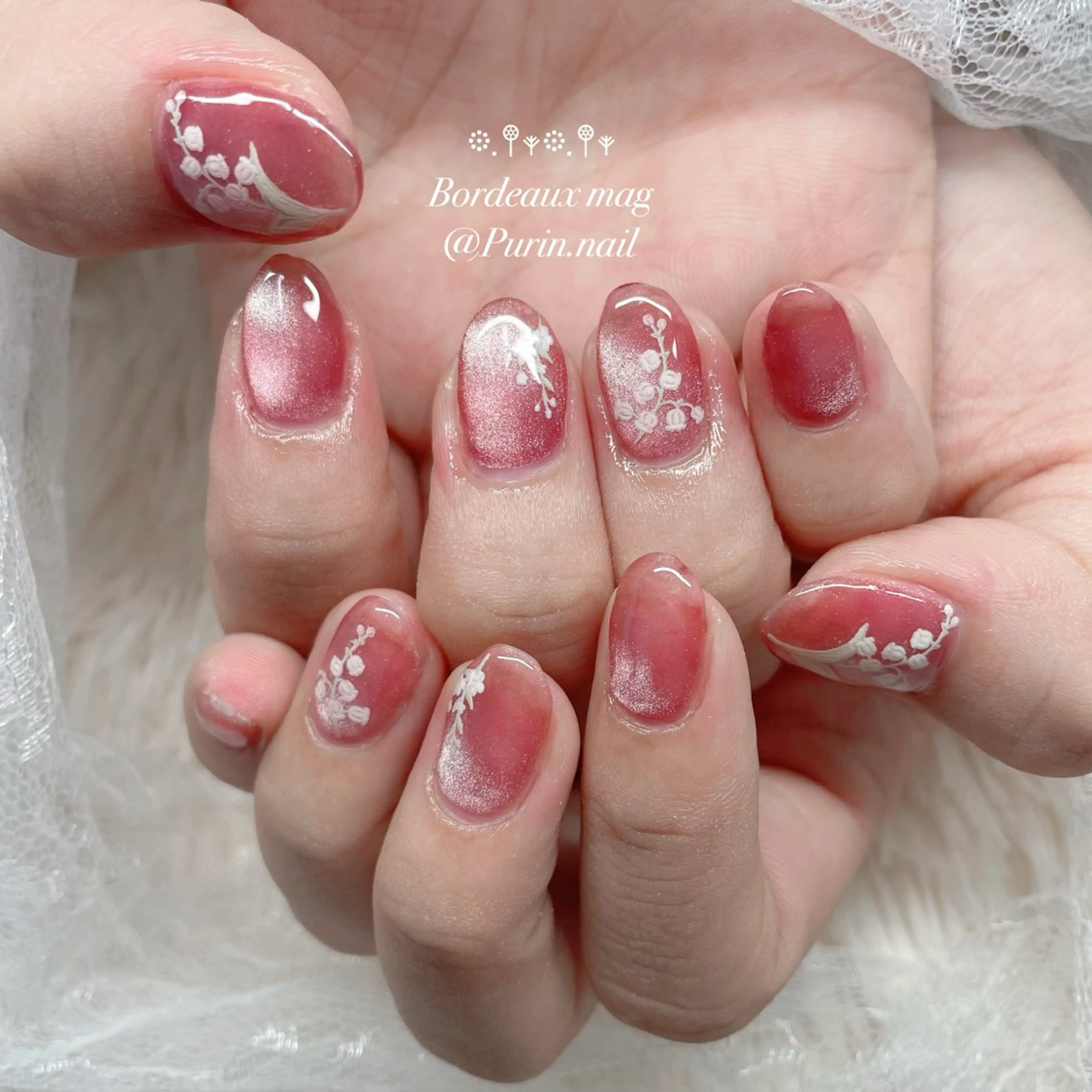 ネイル ハンドネイル Nails by Purin🍮のネイルデザイン