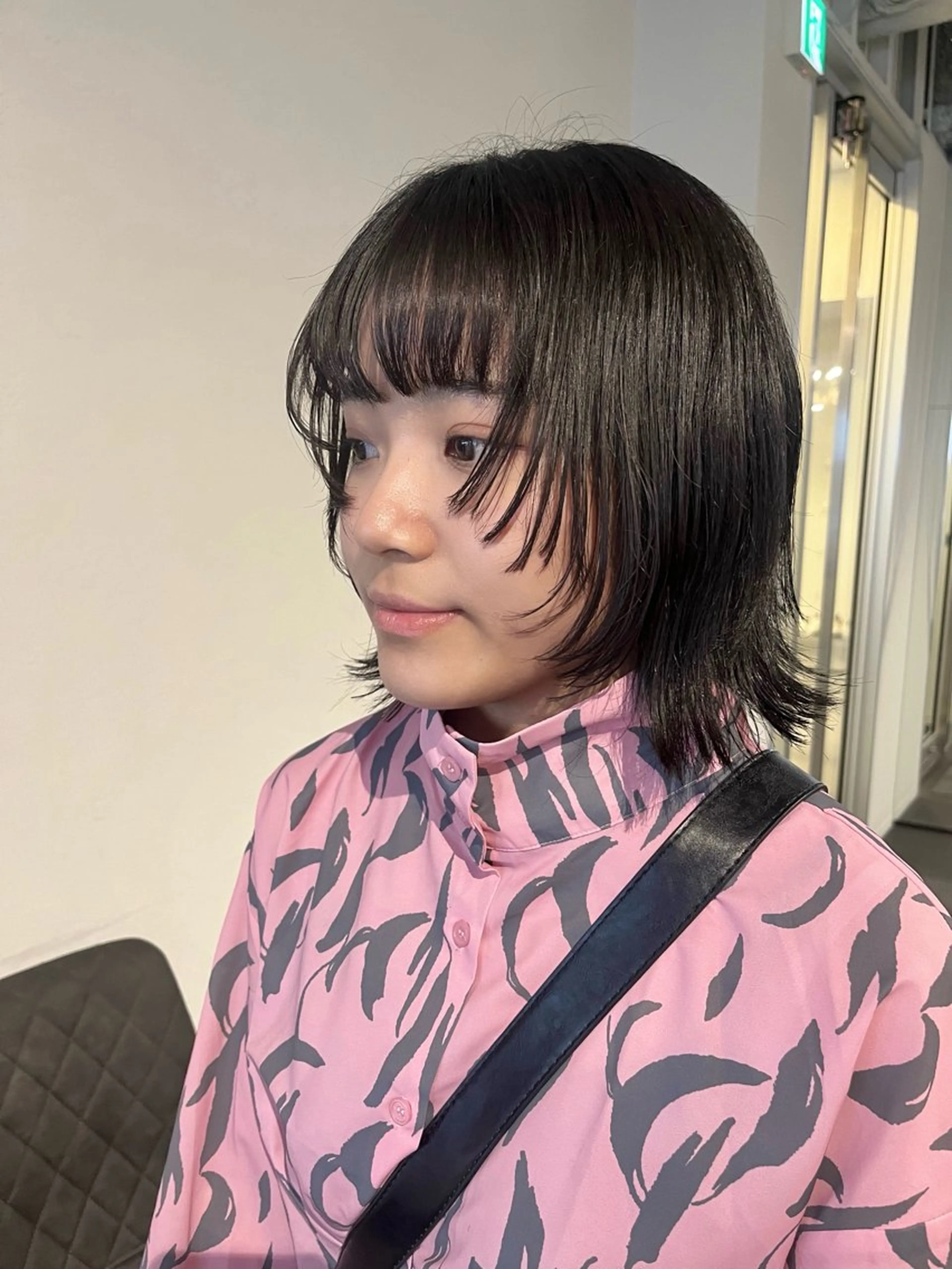 ショート レイヤーカット ショートヘア ウルフカット ウルフレイヤー カット 桃果 momokaのヘアスタイル