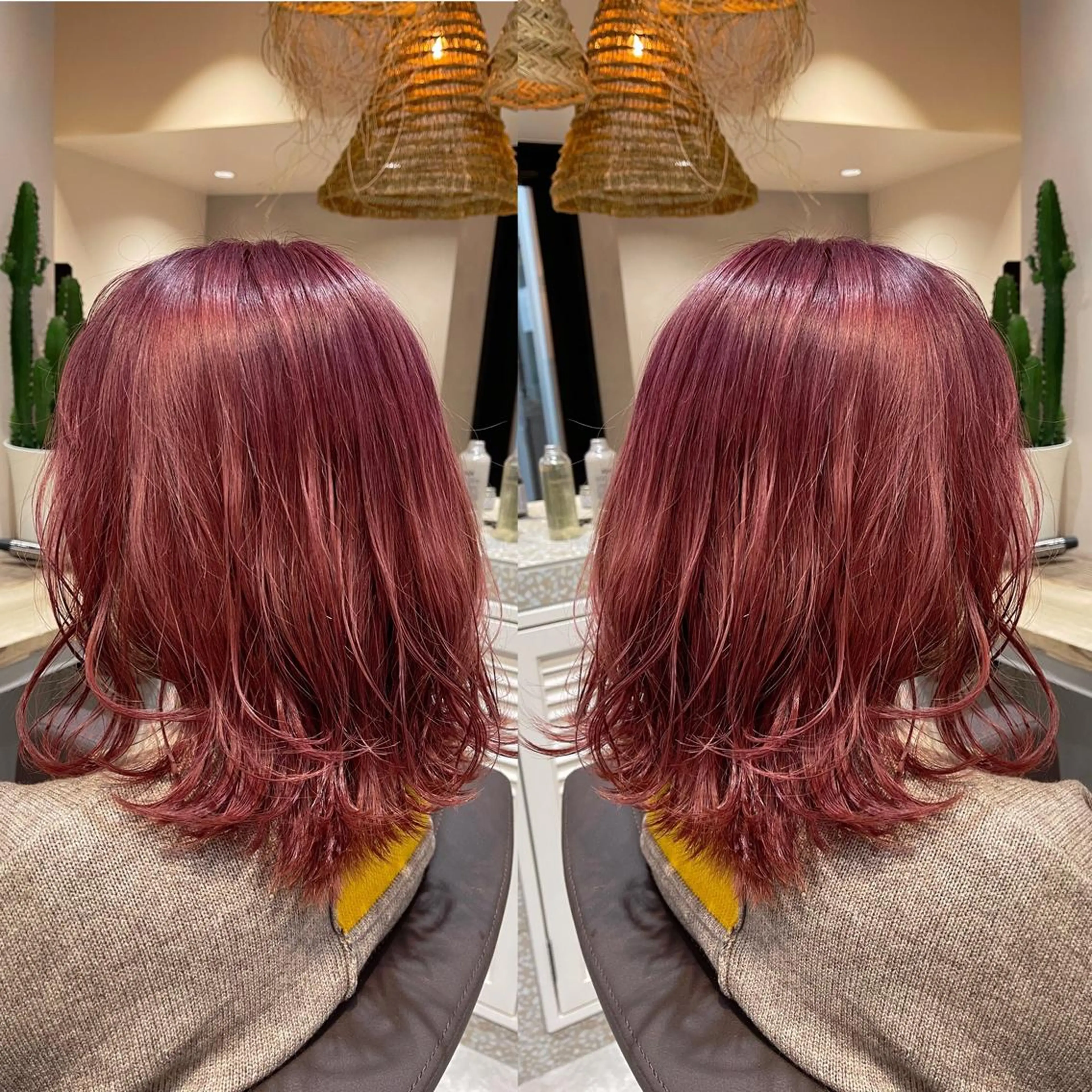 ミディアム 髪質改善×艶髪　斉藤 勝のヘアスタイル