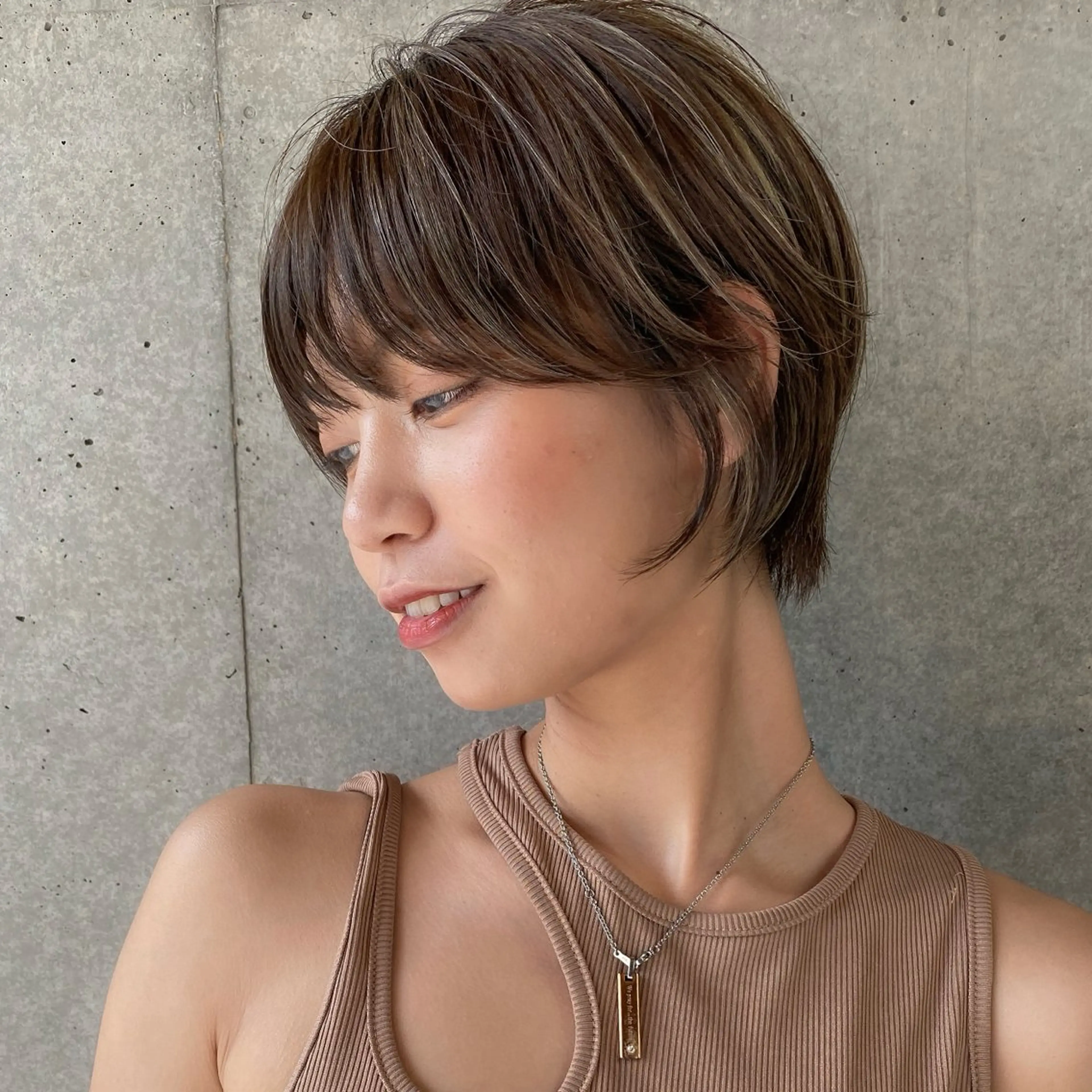 ショート カラー ハイライトカラー ハイライト ショートヘア カット ヘアカラー ショートオタク ❣️Genkiのヘアスタイル